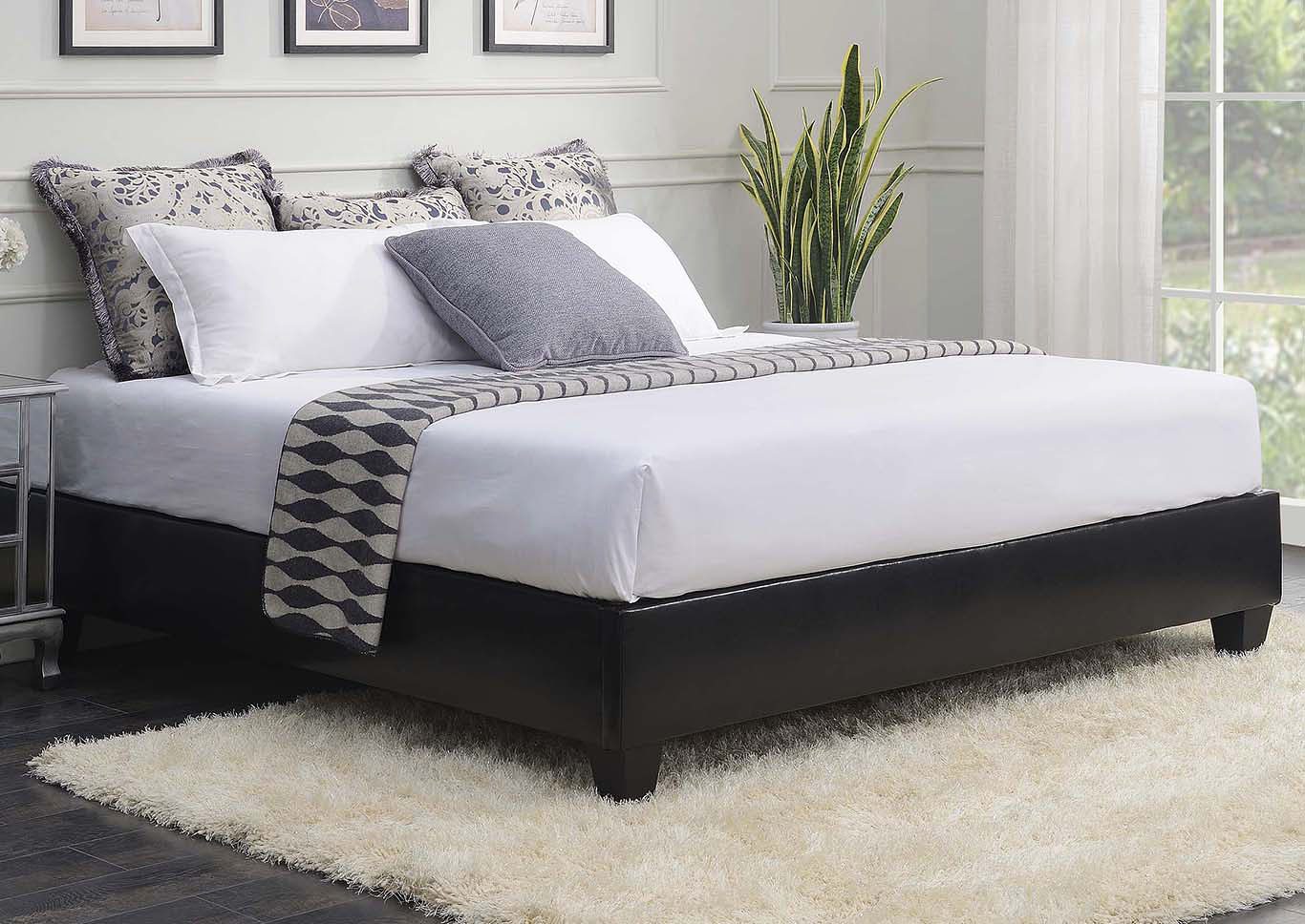 Abby King Platform Bed,Elements