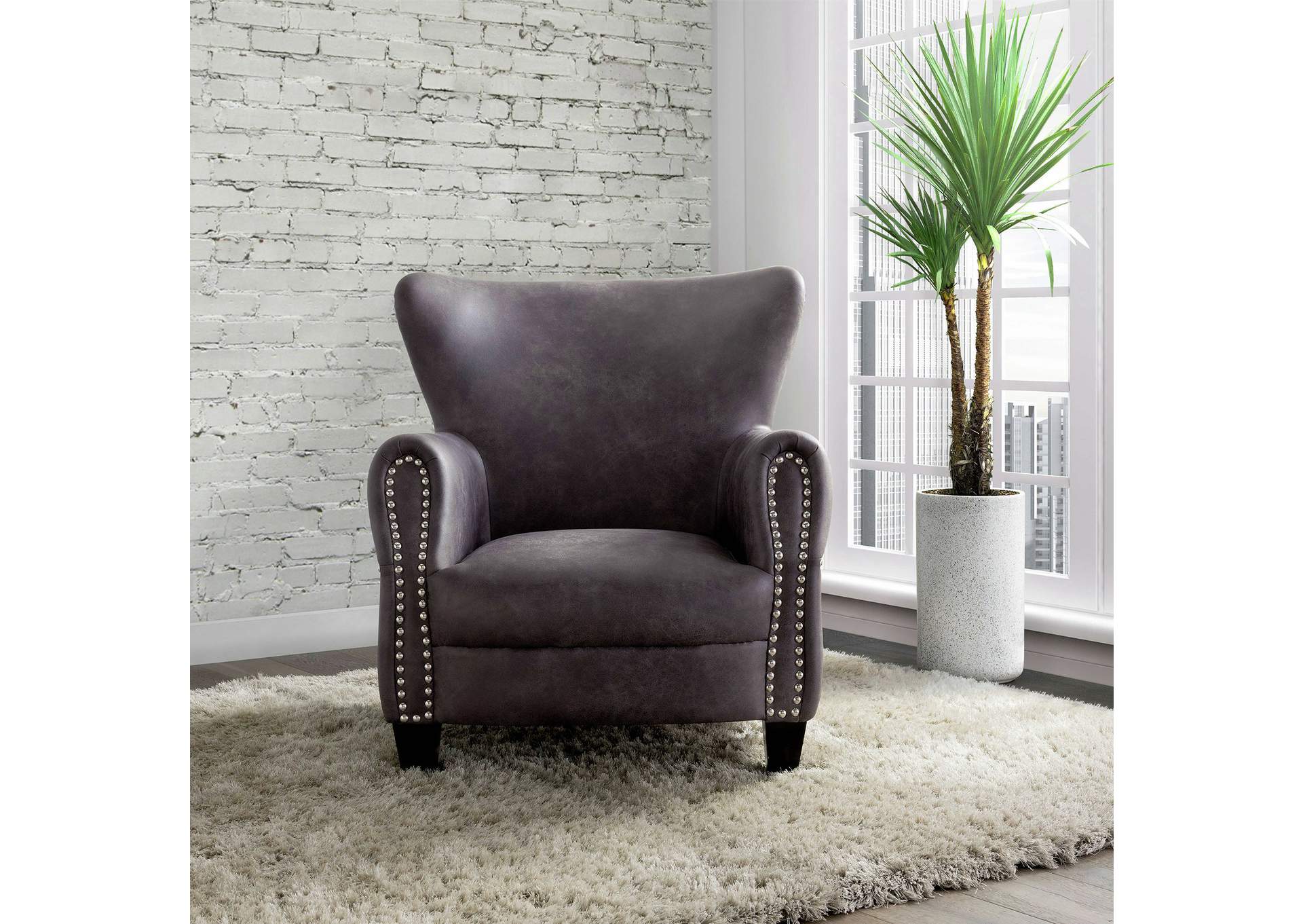 Adams Chair Sierra Charcoal,Elements