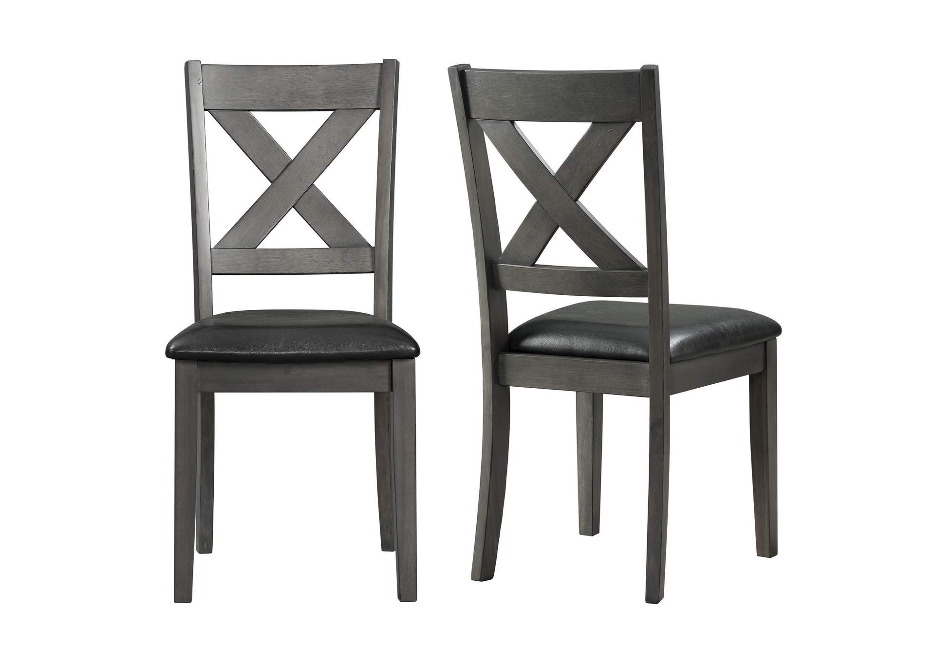 Alex Dining Side Chair Grey 2 Per Pack,Elements