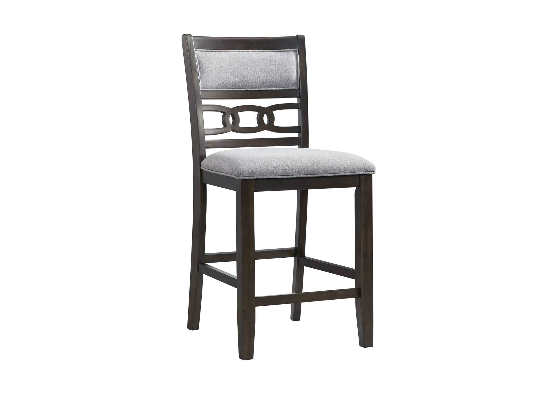 Amherst Counter Side Chair With Fabric Cushion Dark Finish 2 Per Pack,Elements