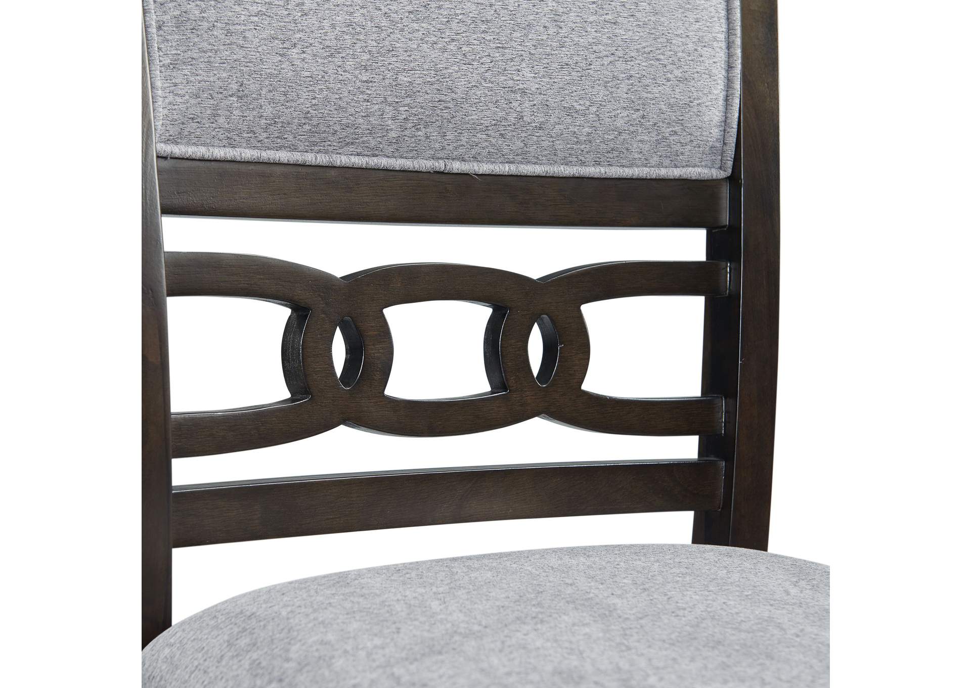 Amherst Counter Side Chair With Fabric Cushion Dark Finish 2 Per Pack,Elements