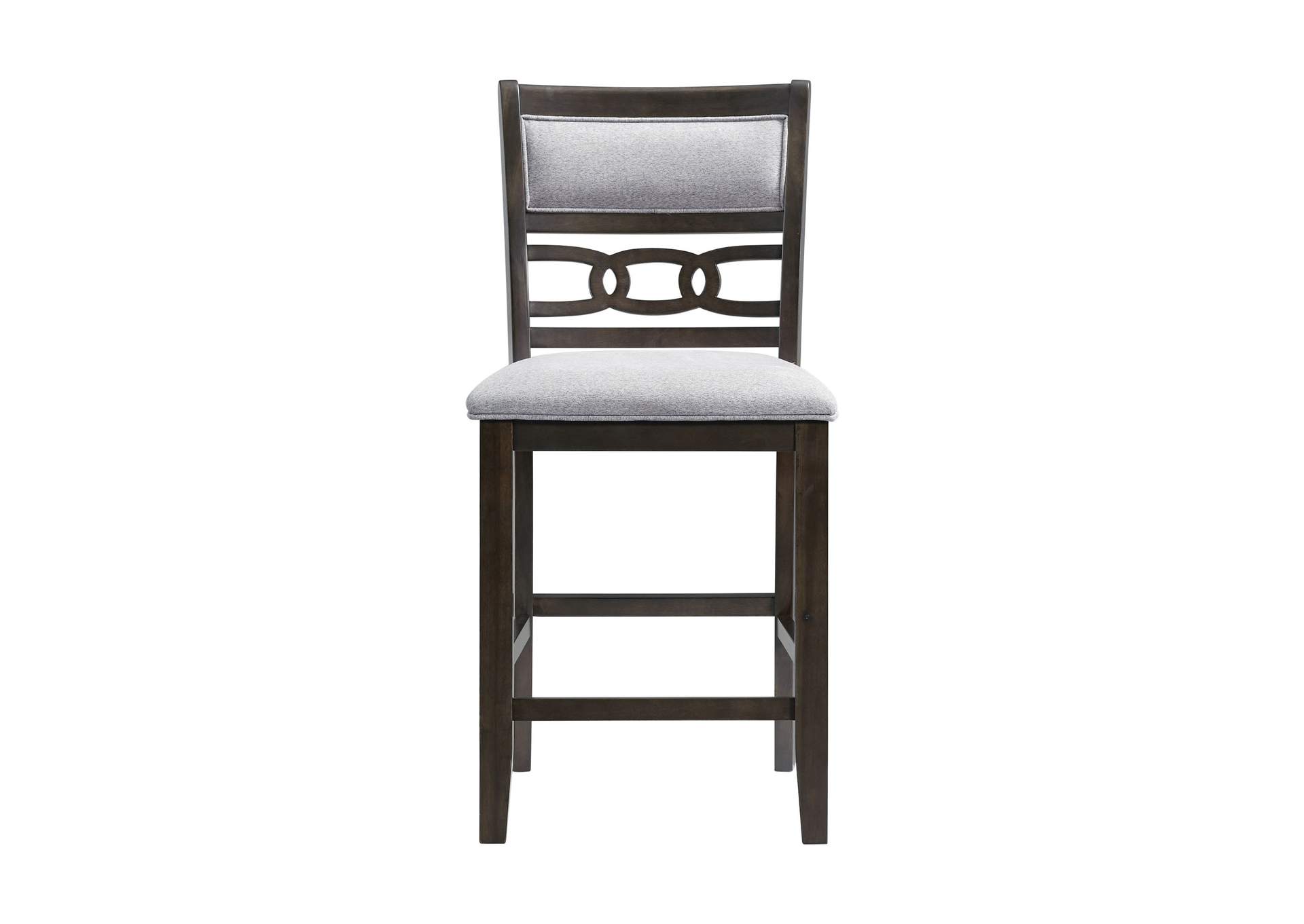 Amherst Counter Side Chair With Fabric Cushion Dark Finish 2 Per Pack,Elements