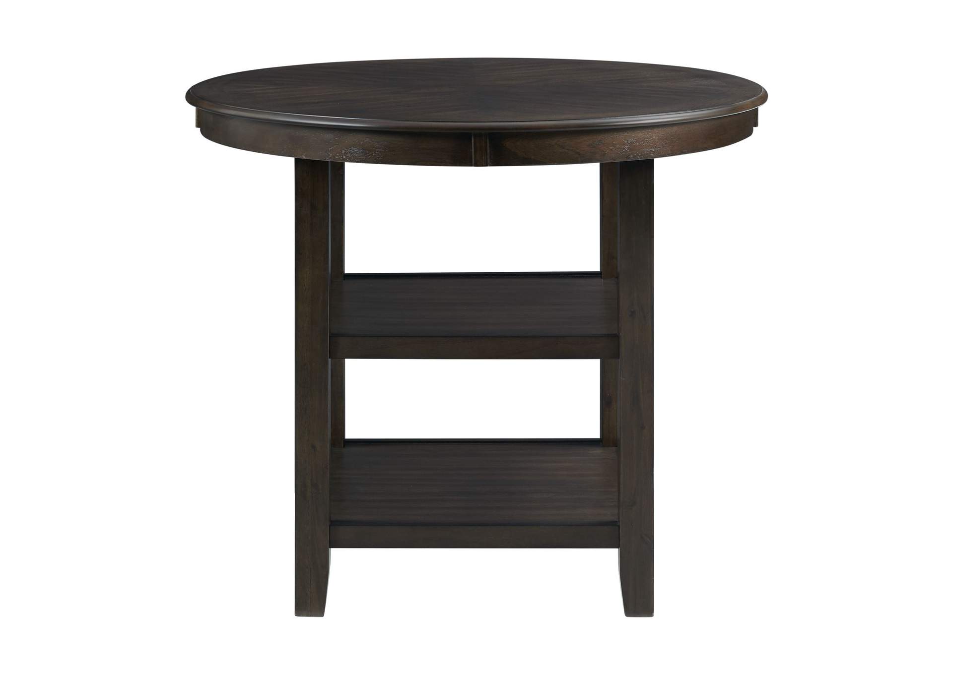 Amherst Counter Table With Wood Leg Dark Finish,Elements