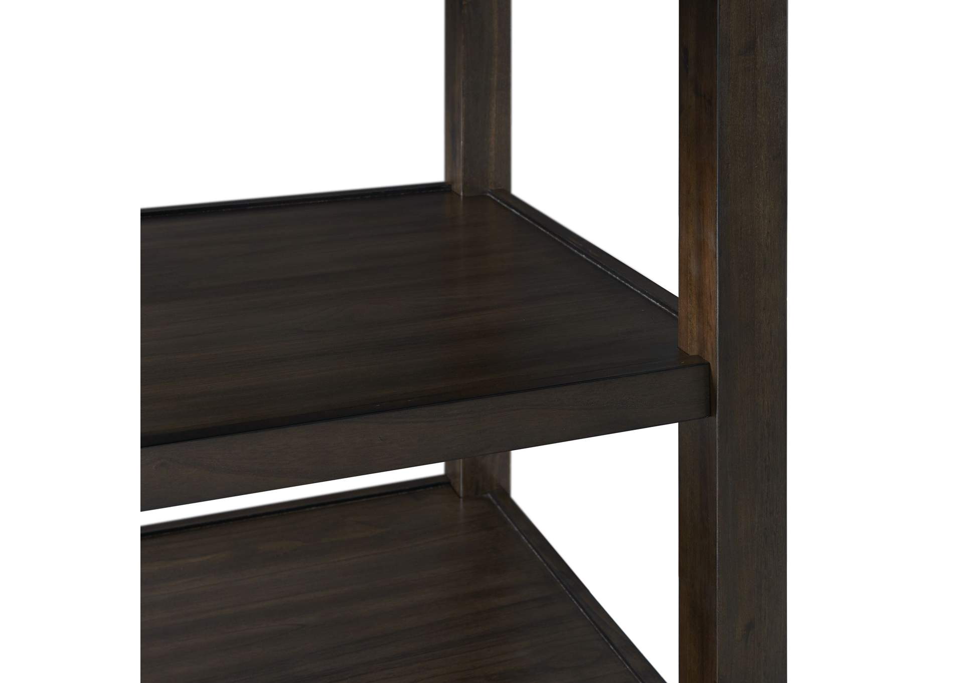 Amherst Counter Table With Wood Leg Dark Finish,Elements