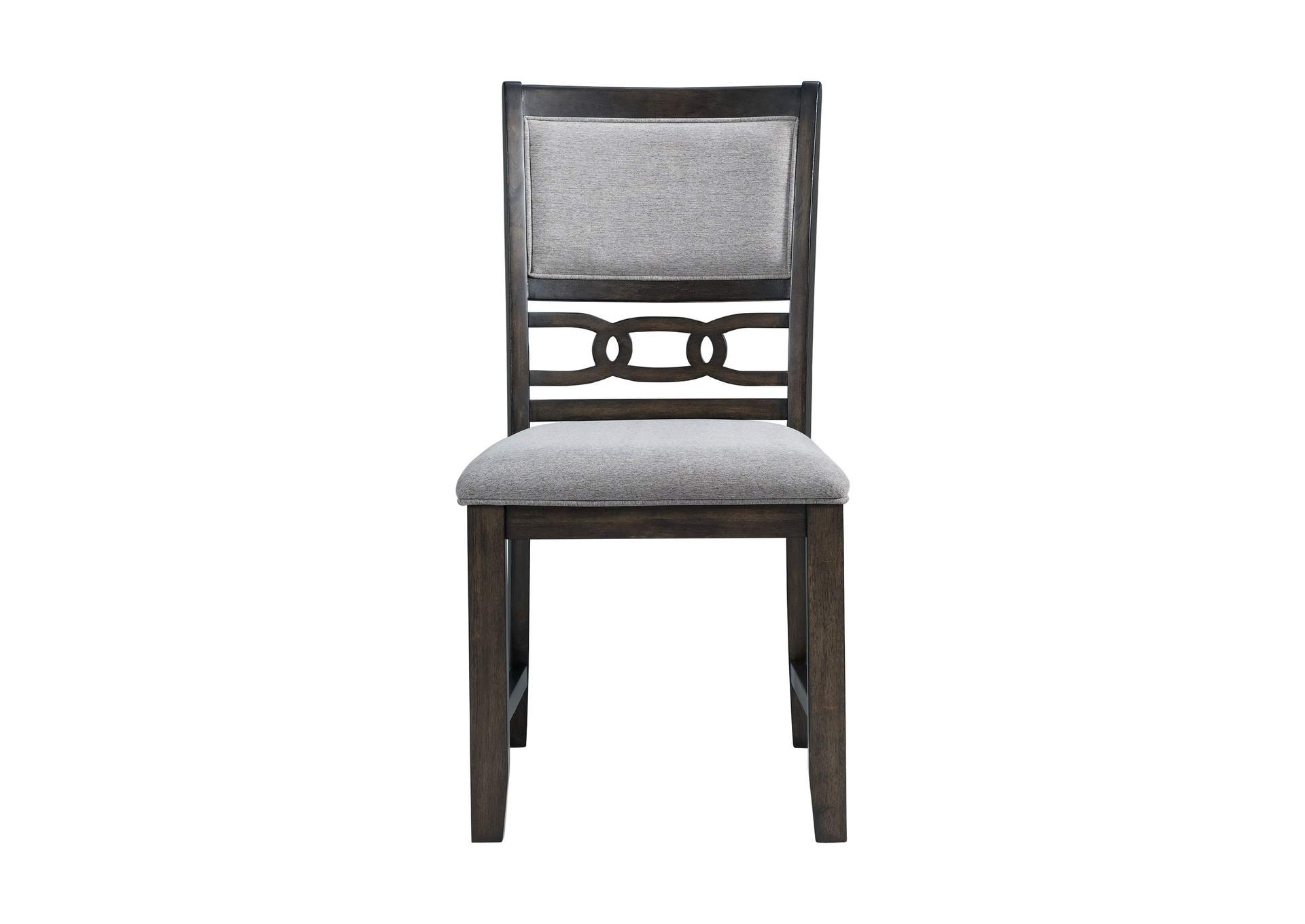 Amherst Dining Side Chair With Fabric Cushion Dark Finish 2 Per Pack,Elements