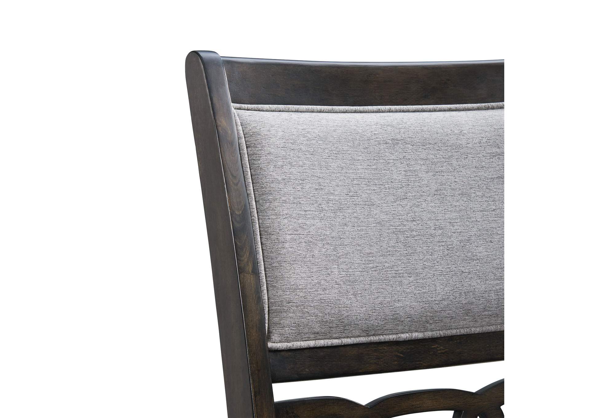 Amherst Dining Side Chair With Fabric Cushion Dark Finish 2 Per Pack,Elements