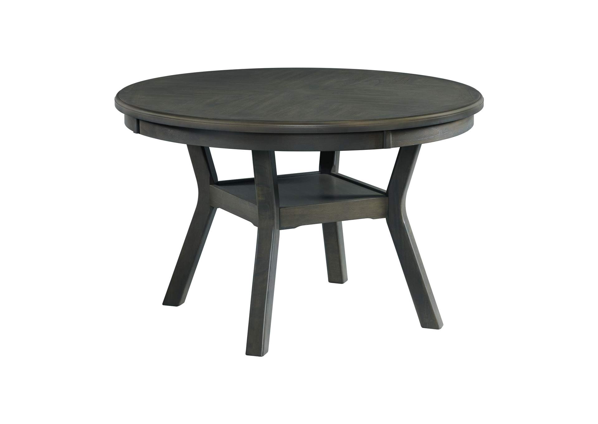 Amherst Dining Table With Wood Leg Grey Finish,Elements