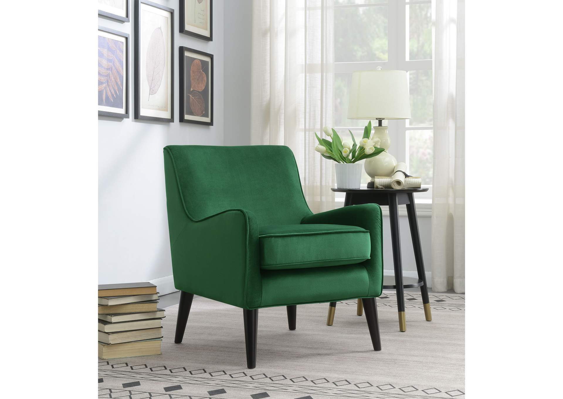 Angie Chair Broadway Emerald,Elements