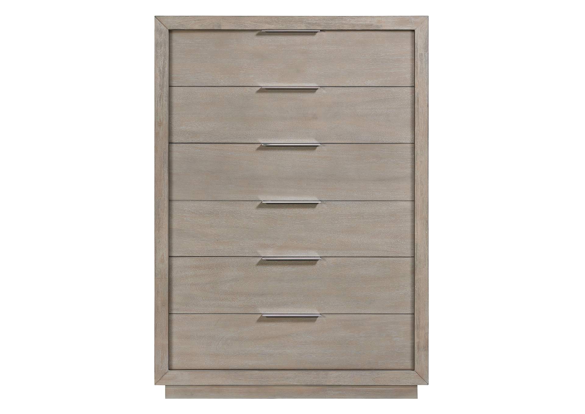 Arcadia 6 - Drawer Chest In Grey,Elements