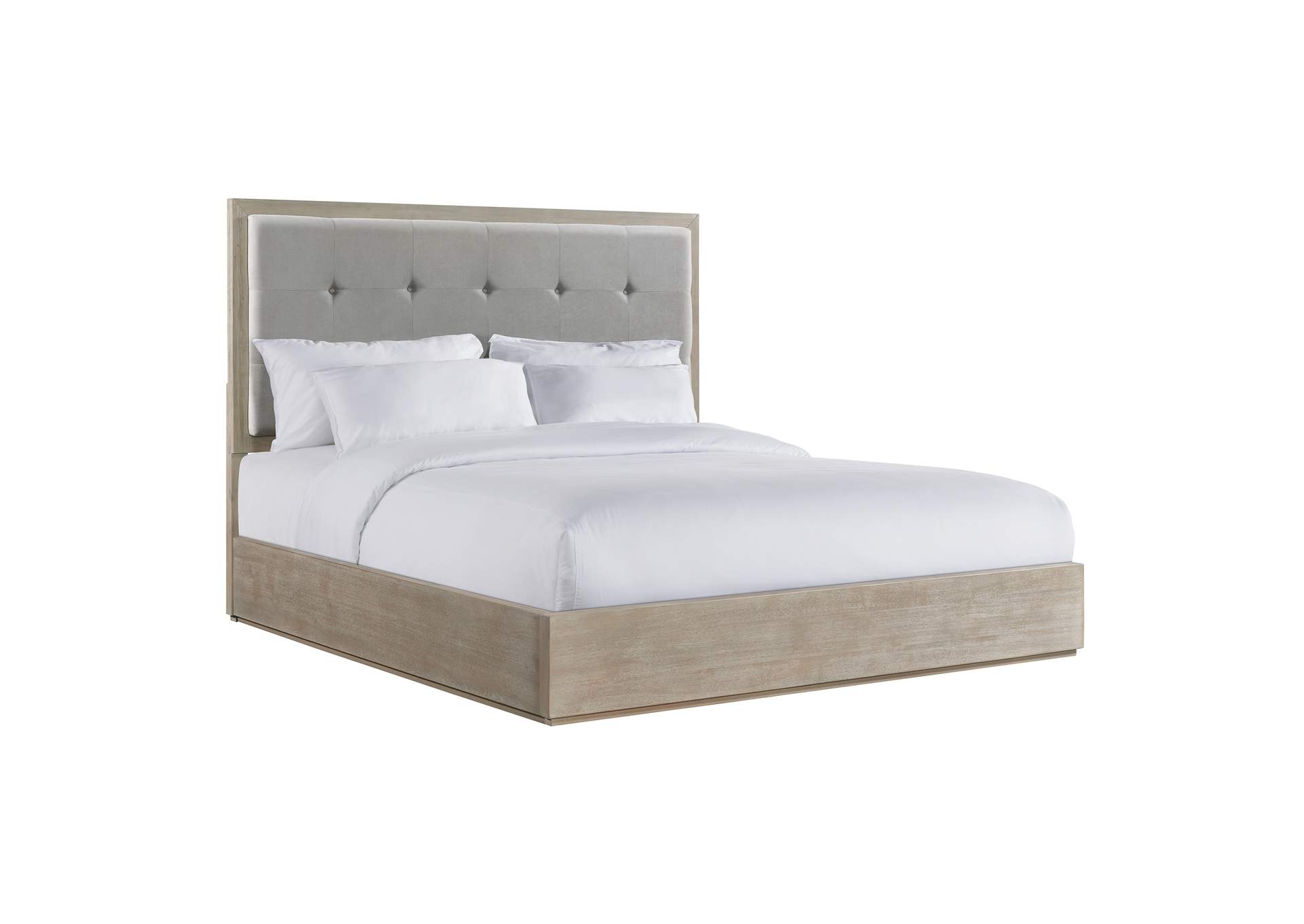 Arcadia King Bed In Grey,Elements