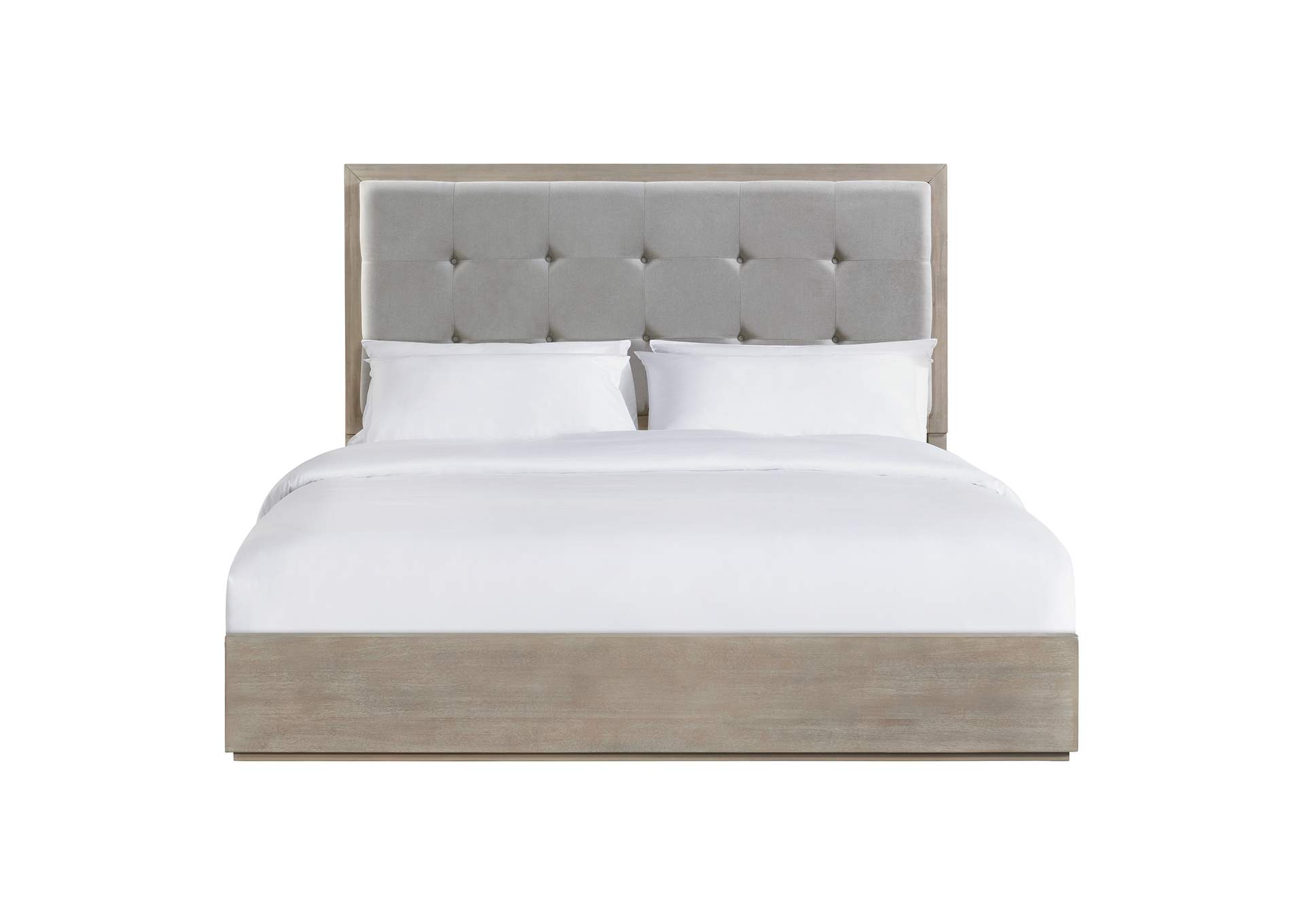 Arcadia King Bed In Grey,Elements