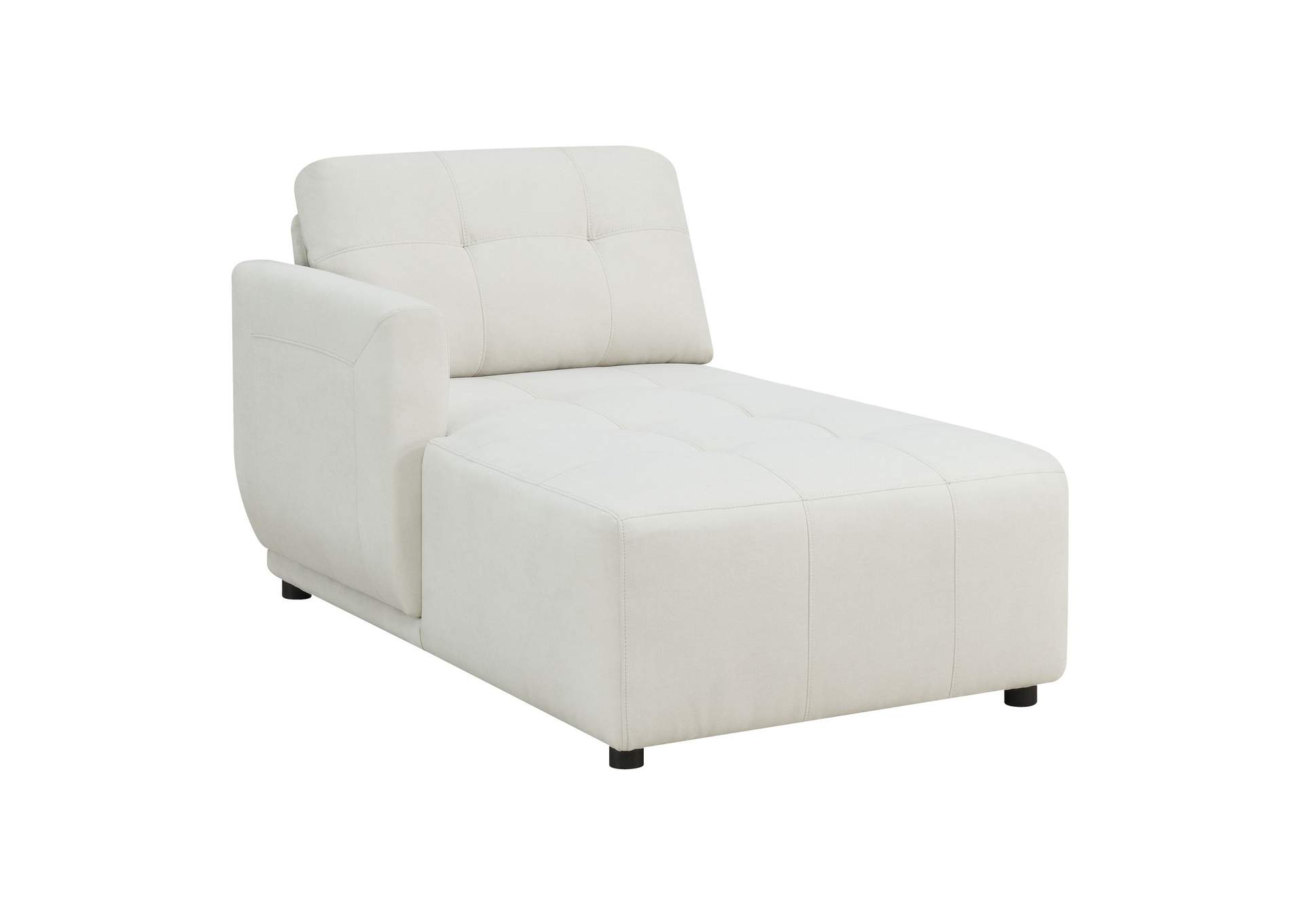 Armani Left Hand Facing Modular 4 Piece Sectional With Chaise In Natural,Elements