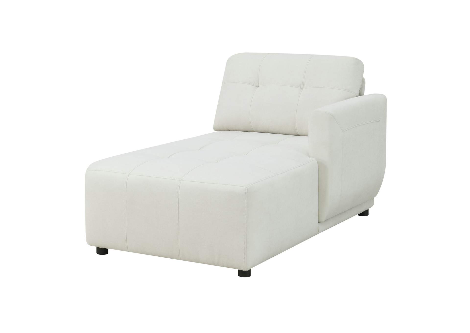 Armani Right Hand Facing Modular 4 Piece Sectional With Chaise In Natural,Elements