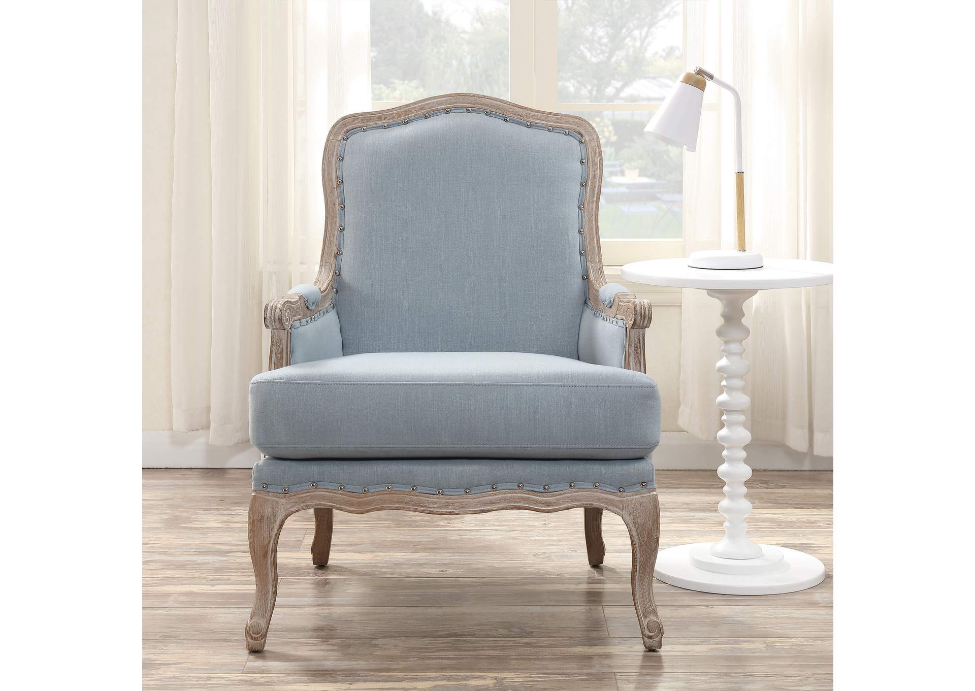 Artesia 1725 Arm Chair Midtown Light Blue Sta3,Elements