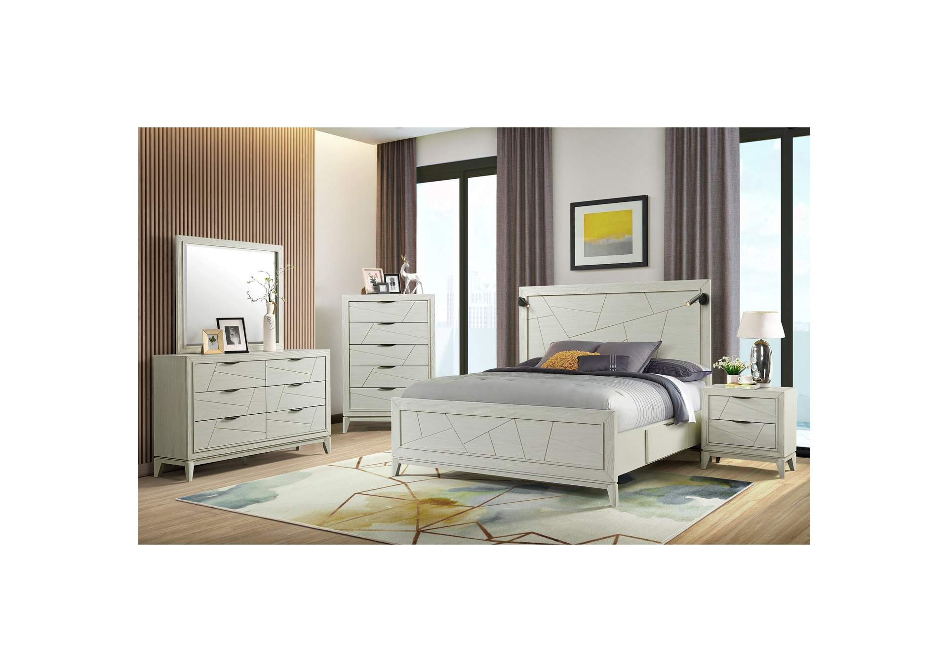 Artis Chest In White,Elements