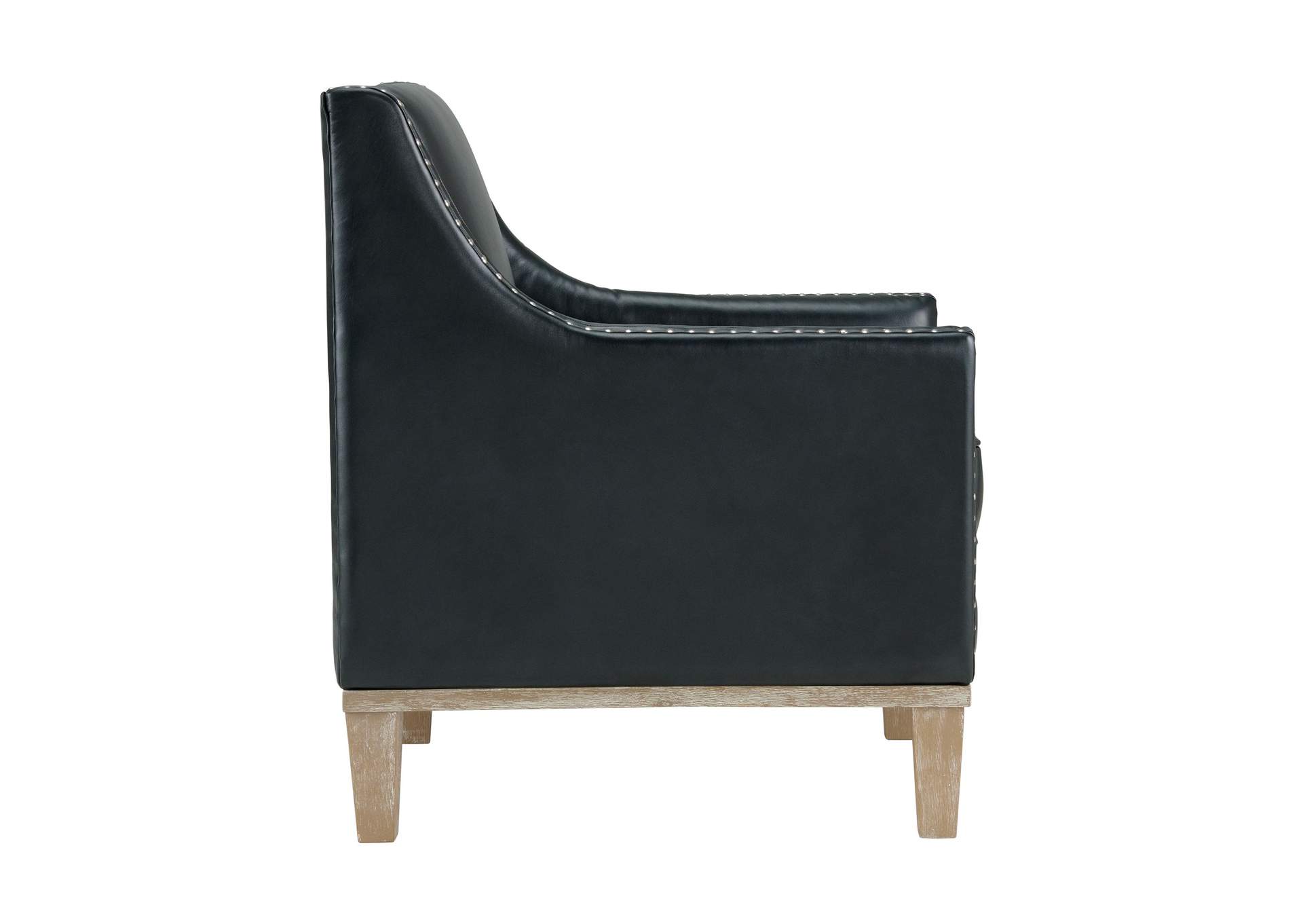 Augusta 16038 Chair With Wood Leg Distressed In Phoenix Black,Elements