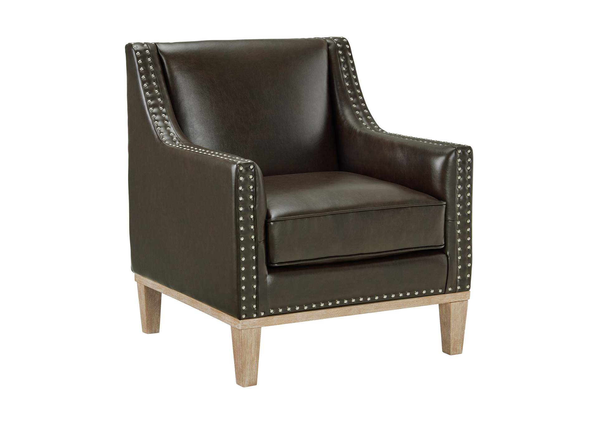 Augusta 16038 Chair With Wood Leg Distressed In Phoenix Brown,Elements