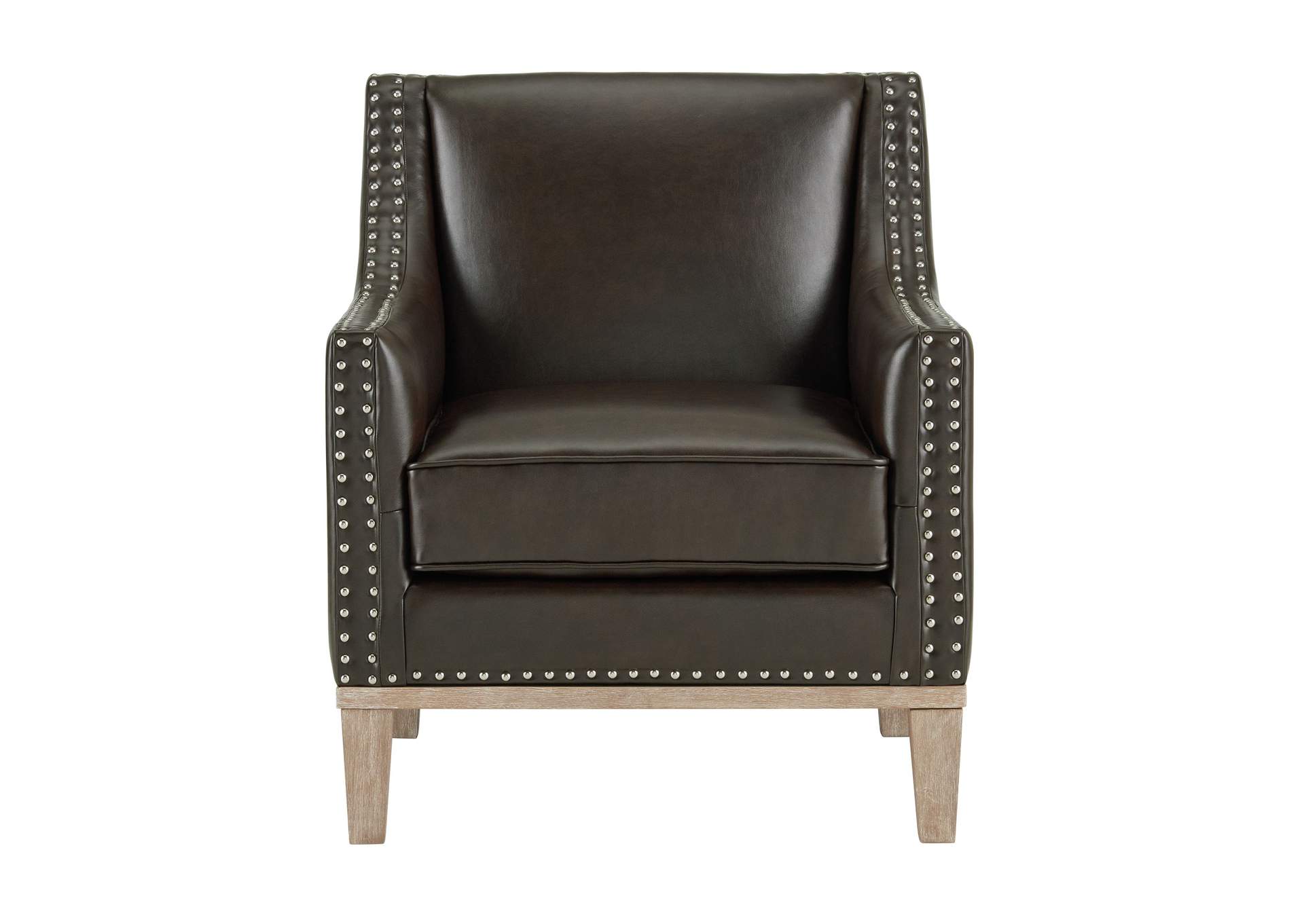 Augusta 16038 Chair With Wood Leg Distressed In Phoenix Brown,Elements