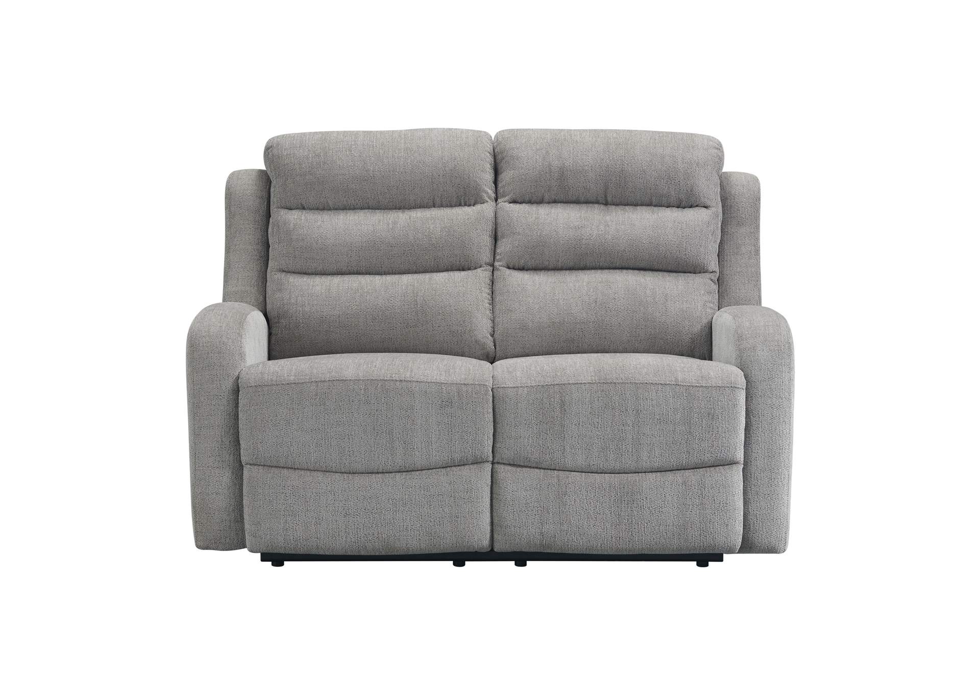 Avanti Power Motion Loveseat With Power Motion Head Recliner In Whiskers Nature Grey,Elements