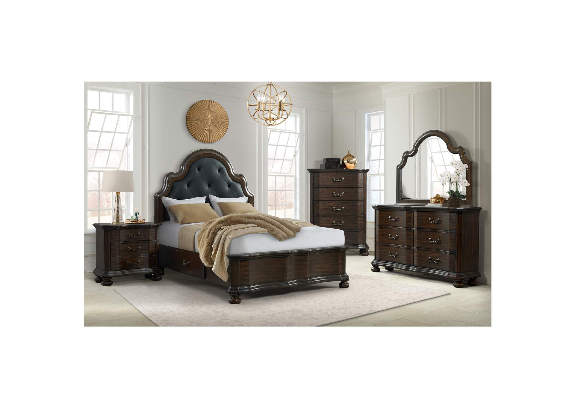 Avery Queen Bed,Elements