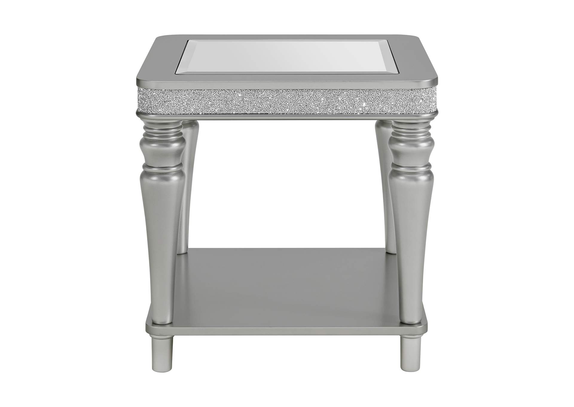 Avril End Table In Silver,Elements