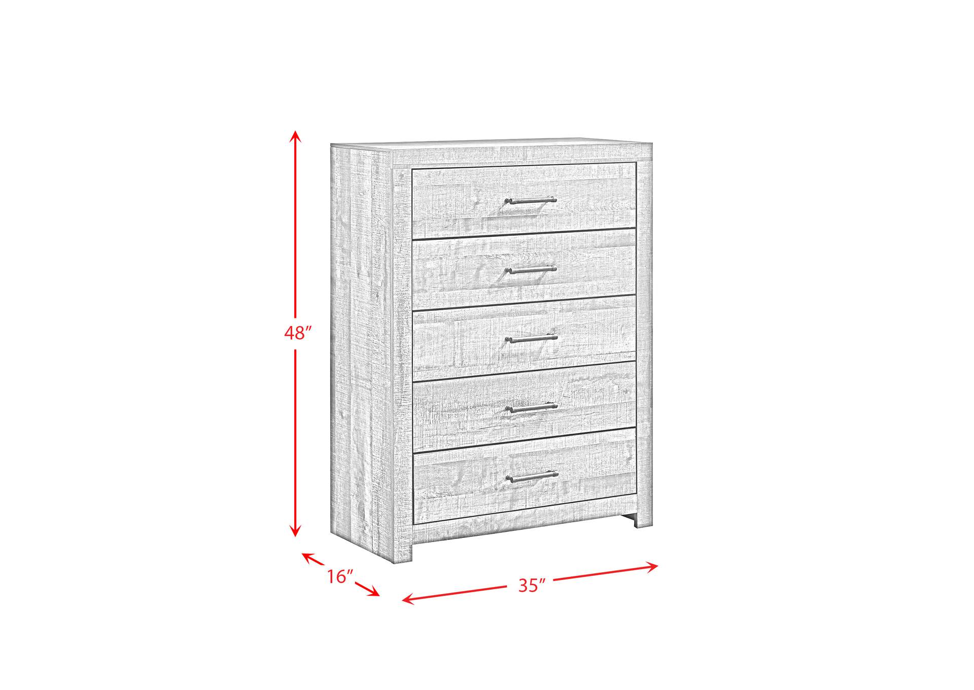 Bailey King Panel 3 Piece Bedroom Set,Elements