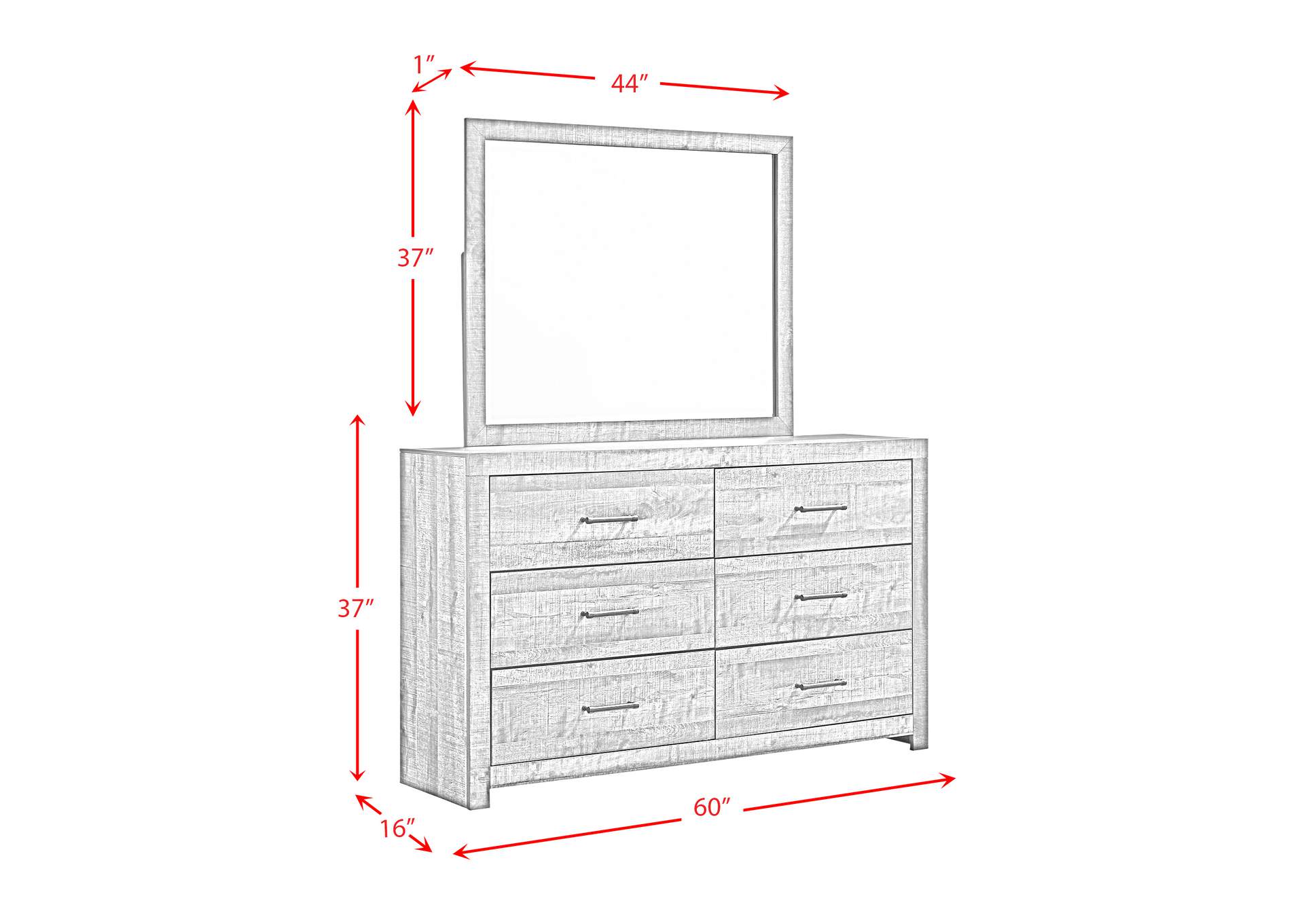 Bailey King Panel 3 Piece Bedroom Set,Elements