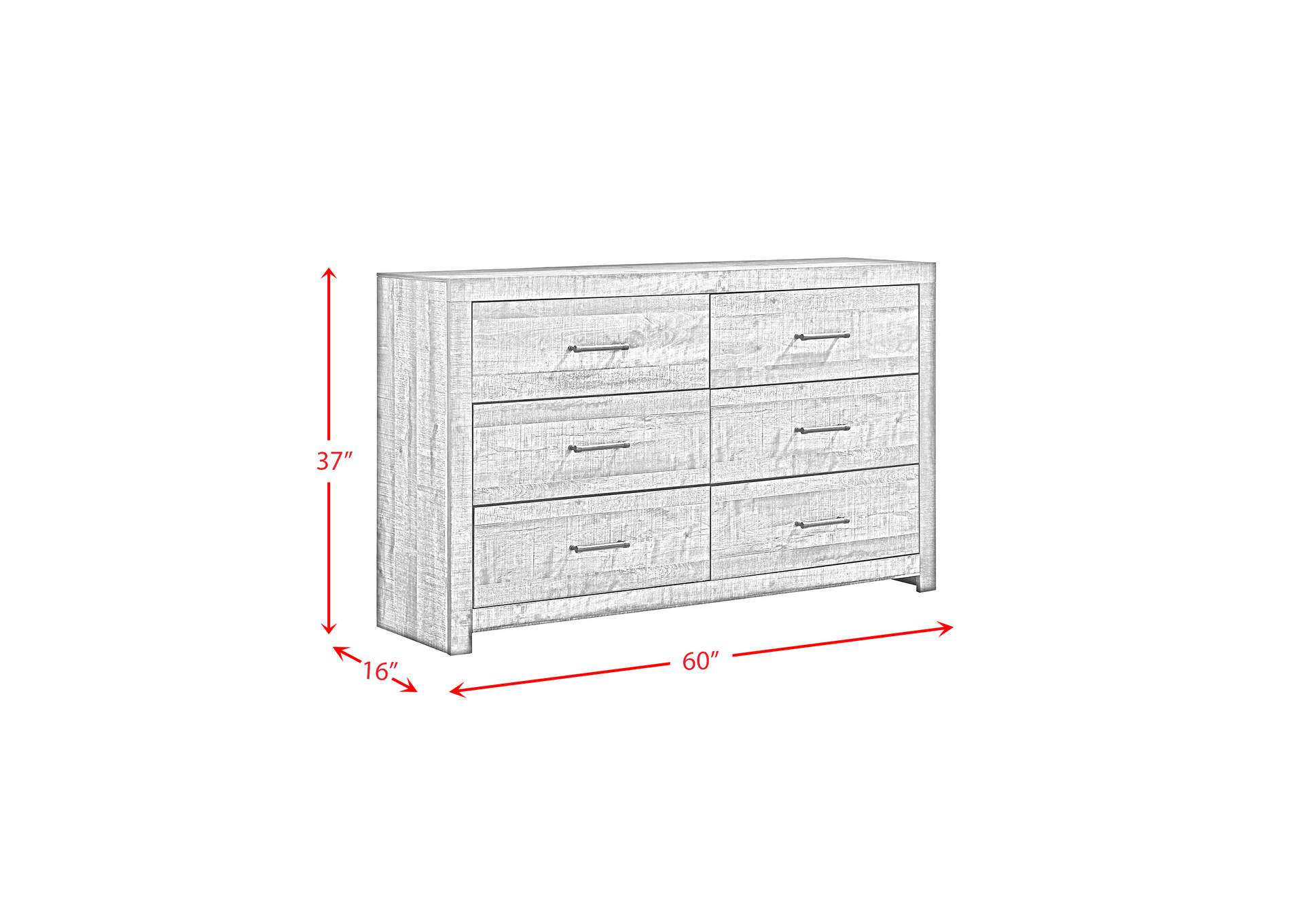 Bailey Dresser Drift Finish,Elements