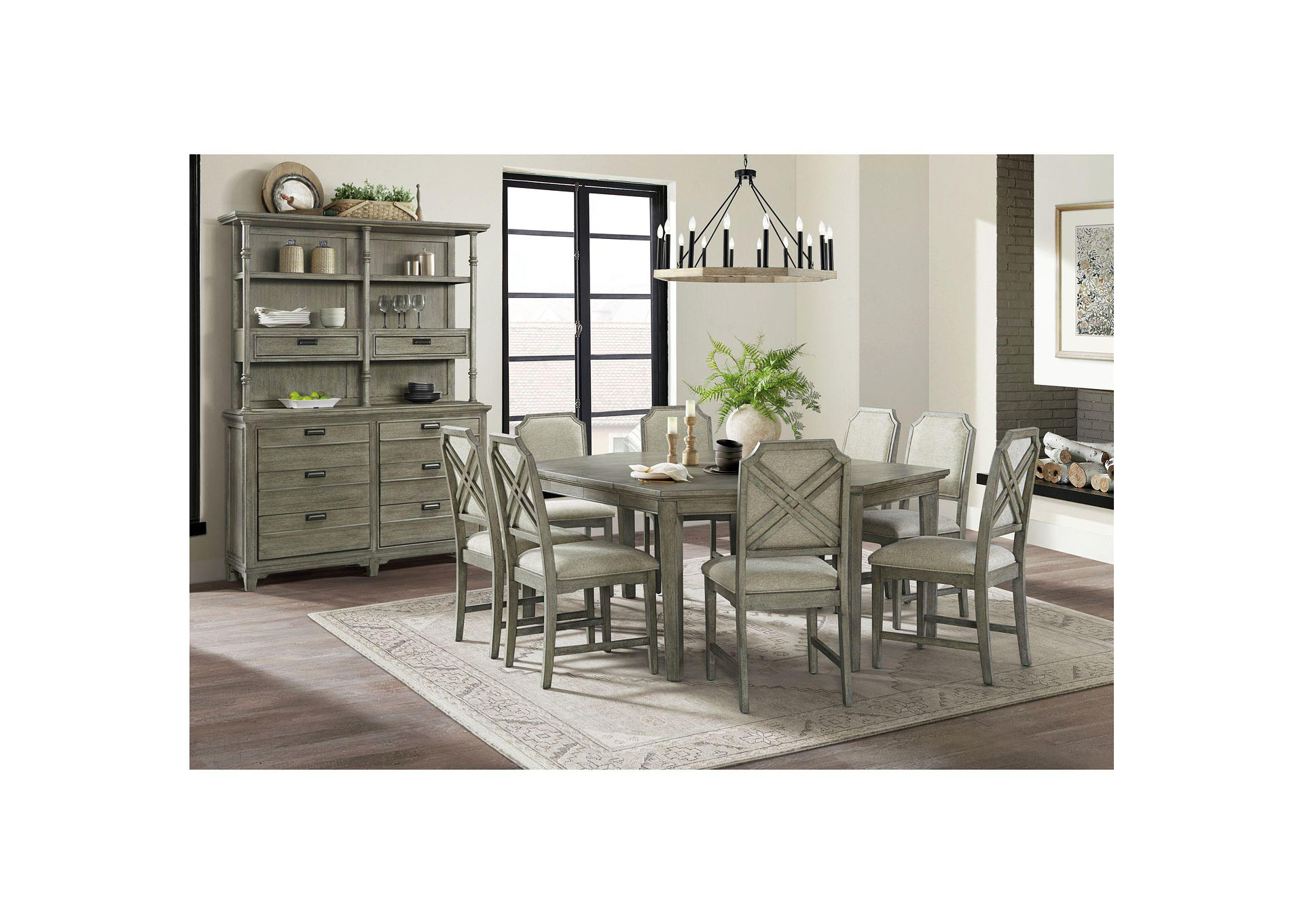 Bayhill Dining Side Chair In Grey 2 Per Carton,Elements