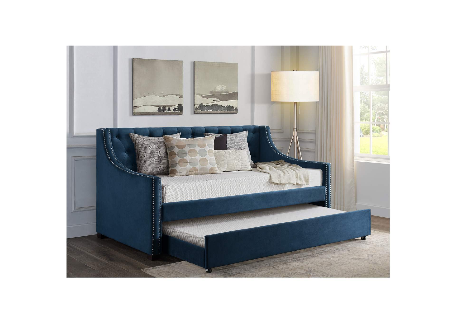 Bayside Twin Daybed In Akron Navy,Elements