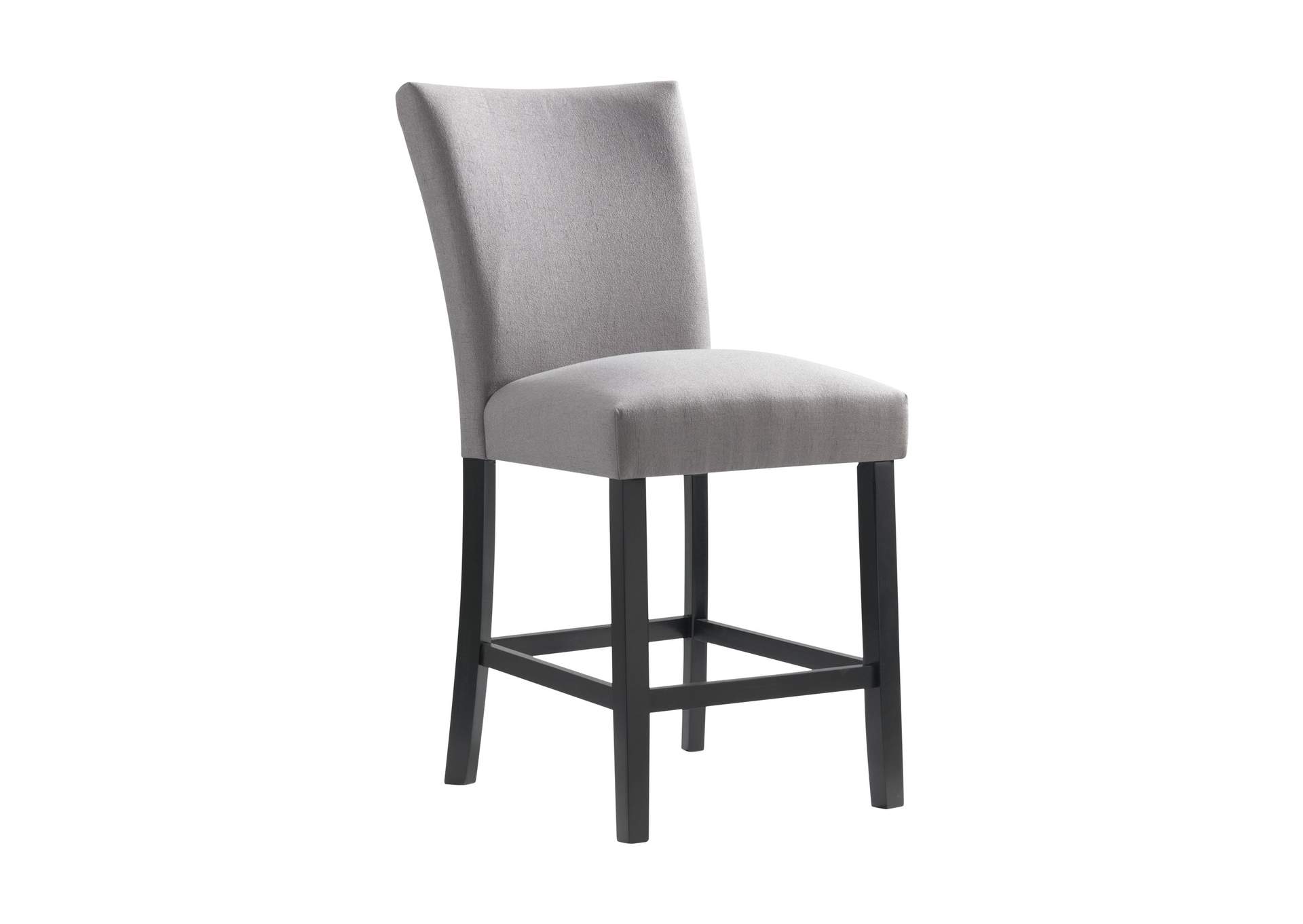 Beckley Counter Side Chair With Dark Grey Linen No Nailhead 2 Per Pack,Elements