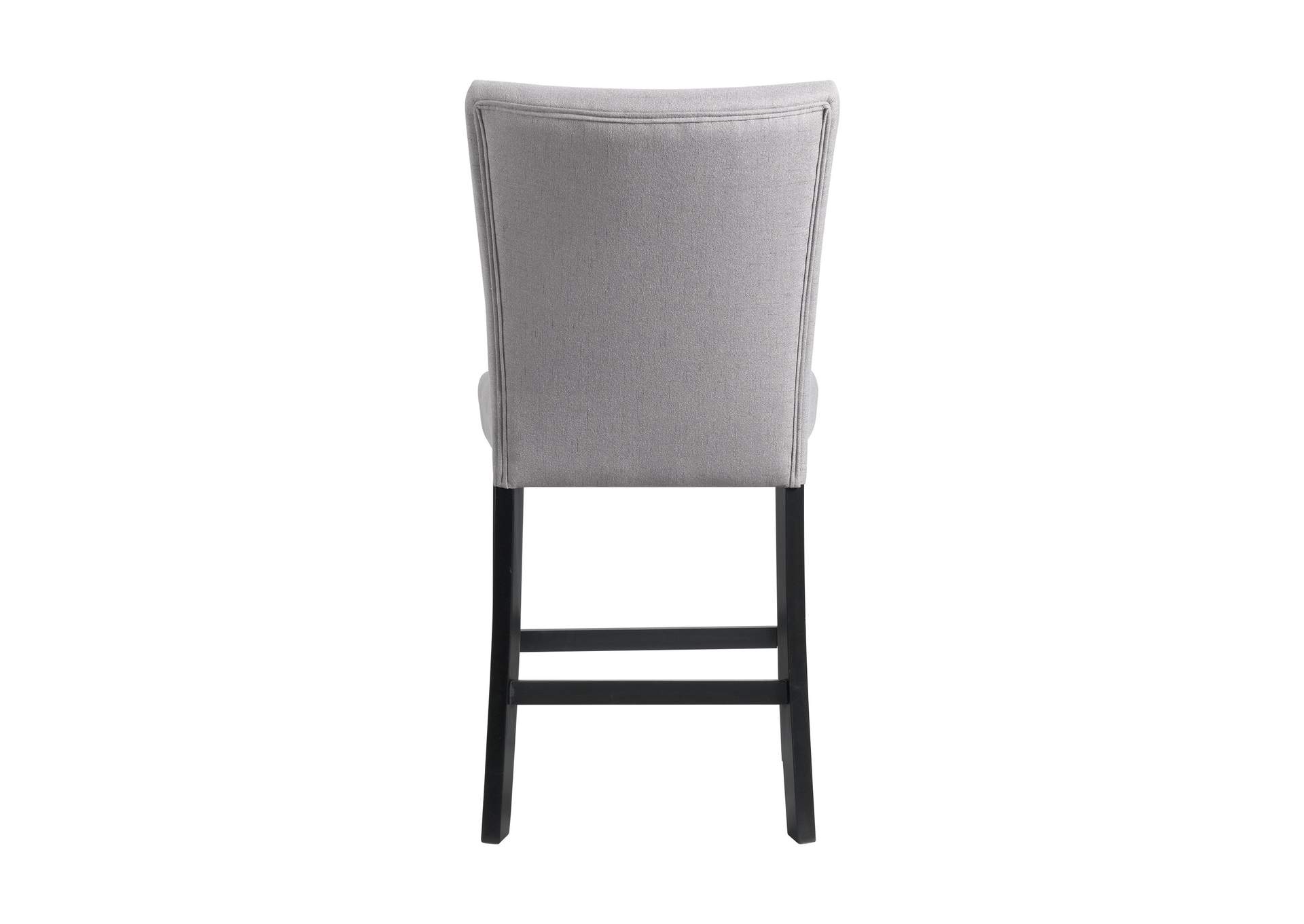 Beckley Counter Side Chair With Dark Grey Linen No Nailhead 2 Per Pack,Elements