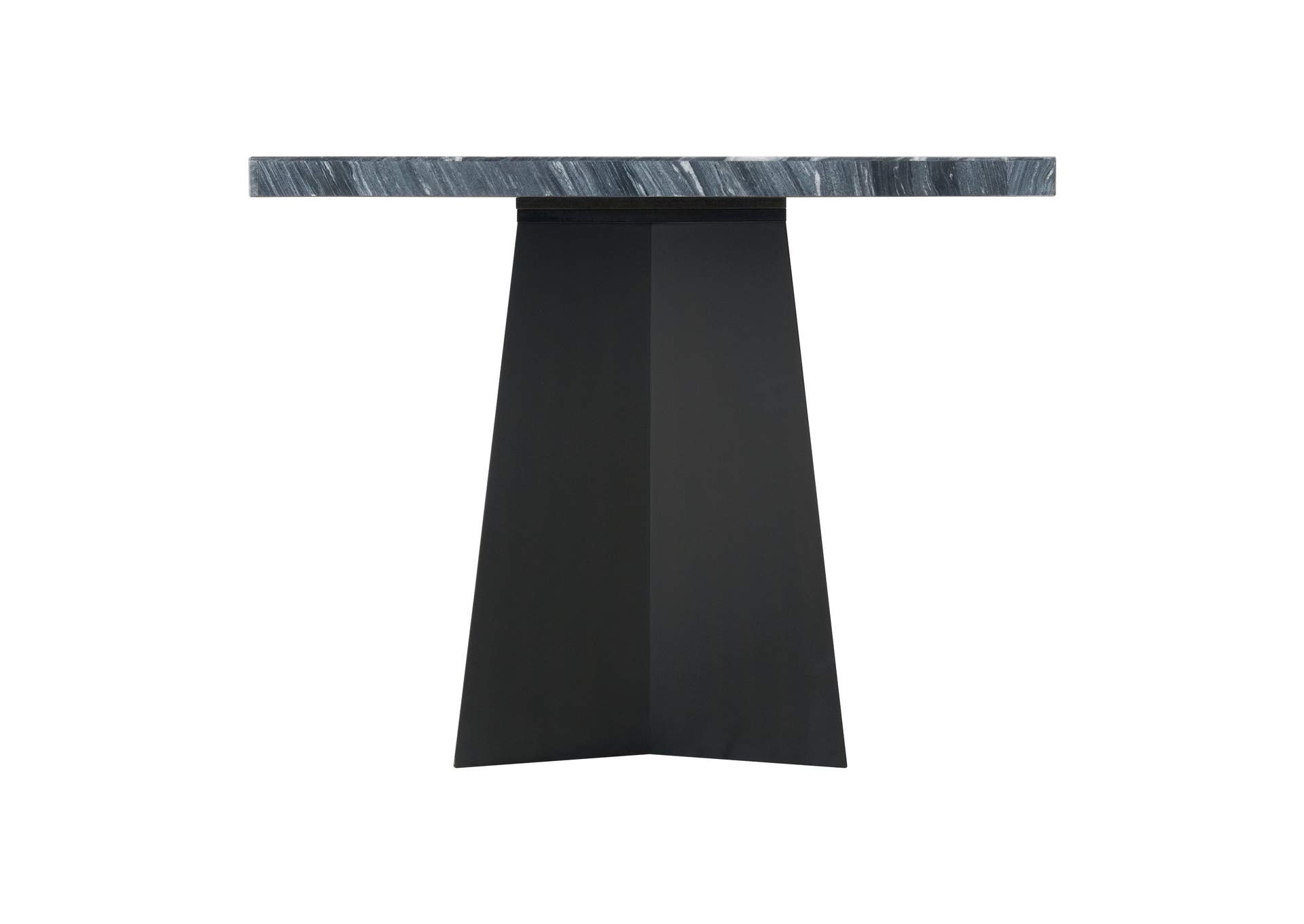 Beckley Counter Table In Dark Marble Top,Elements