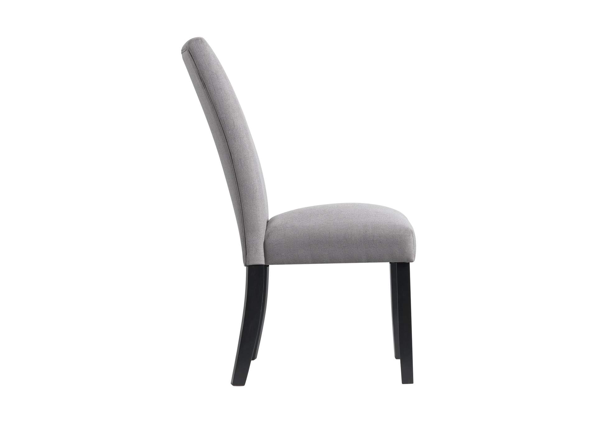 Beckley Side Chair With Dark Grey Linen No Nailhead 2 Per Pack,Elements