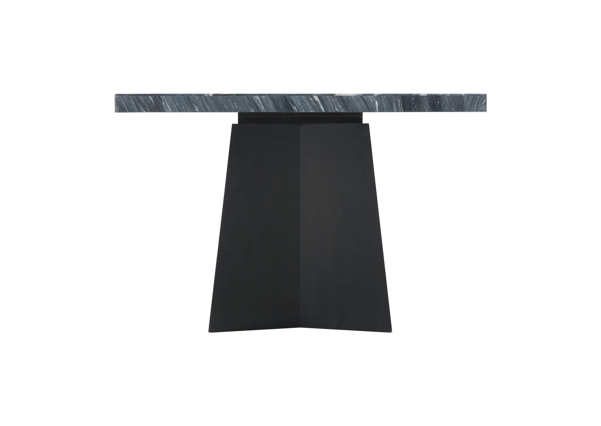 Beckley Dining Table In Dark Marble Top,Elements