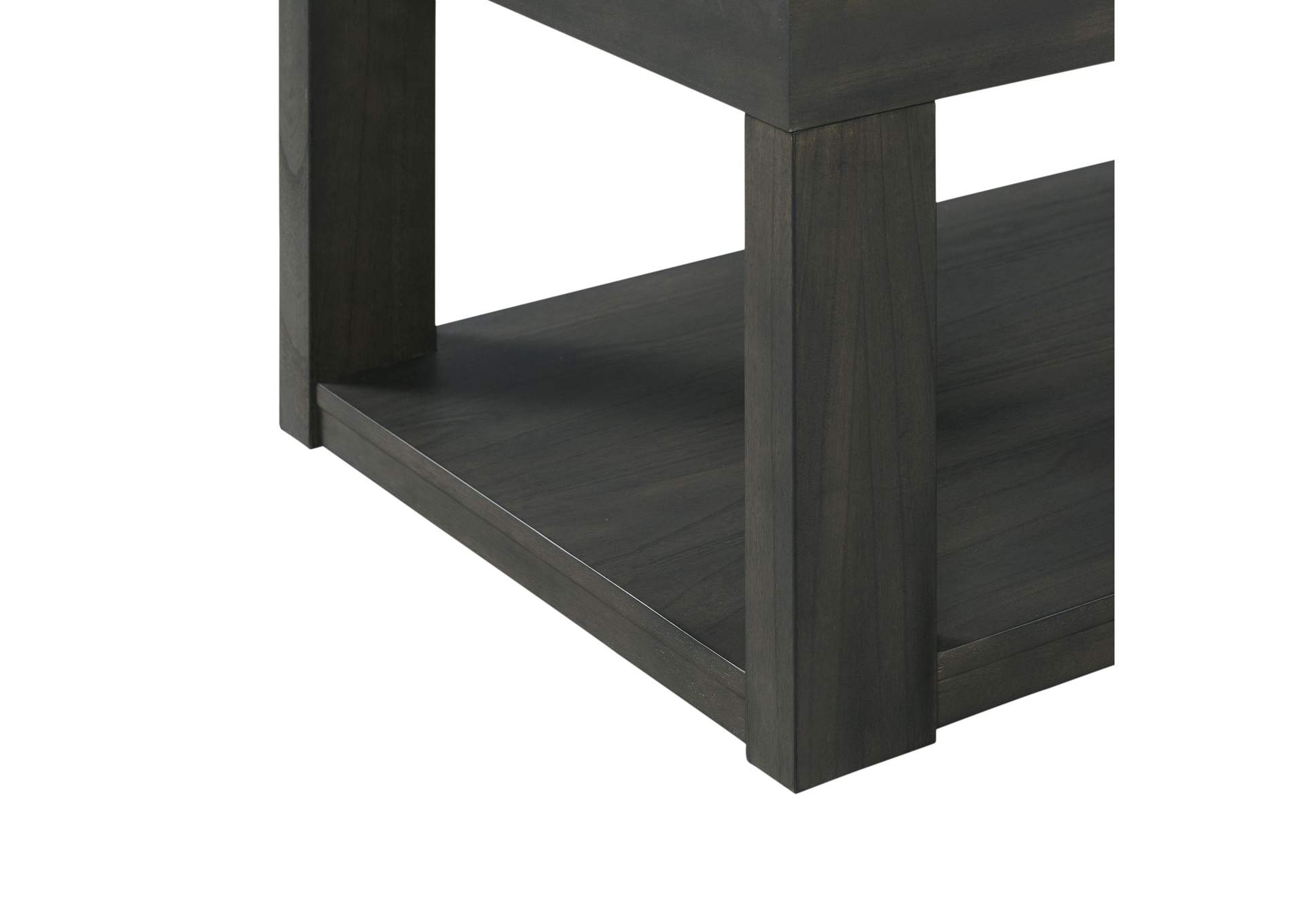 Benton Occasional Three Table Set With Lift Top Coffee Dark Finish,Elements