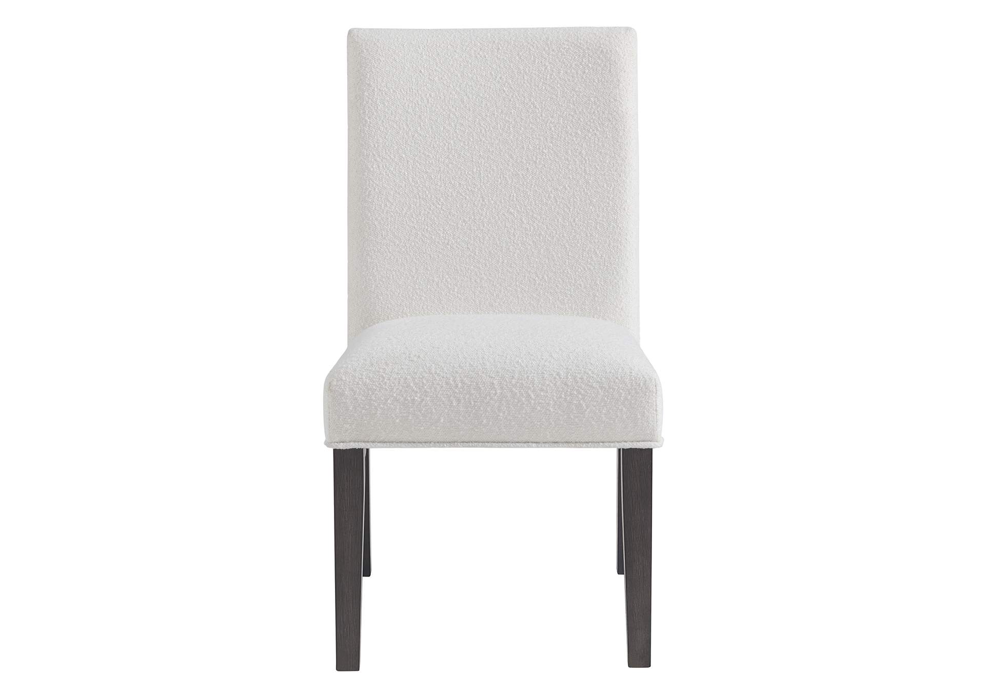 Breckenridge 38H Dining Side Chair With Boucle Snow In Black 2 Per Carton,Elements