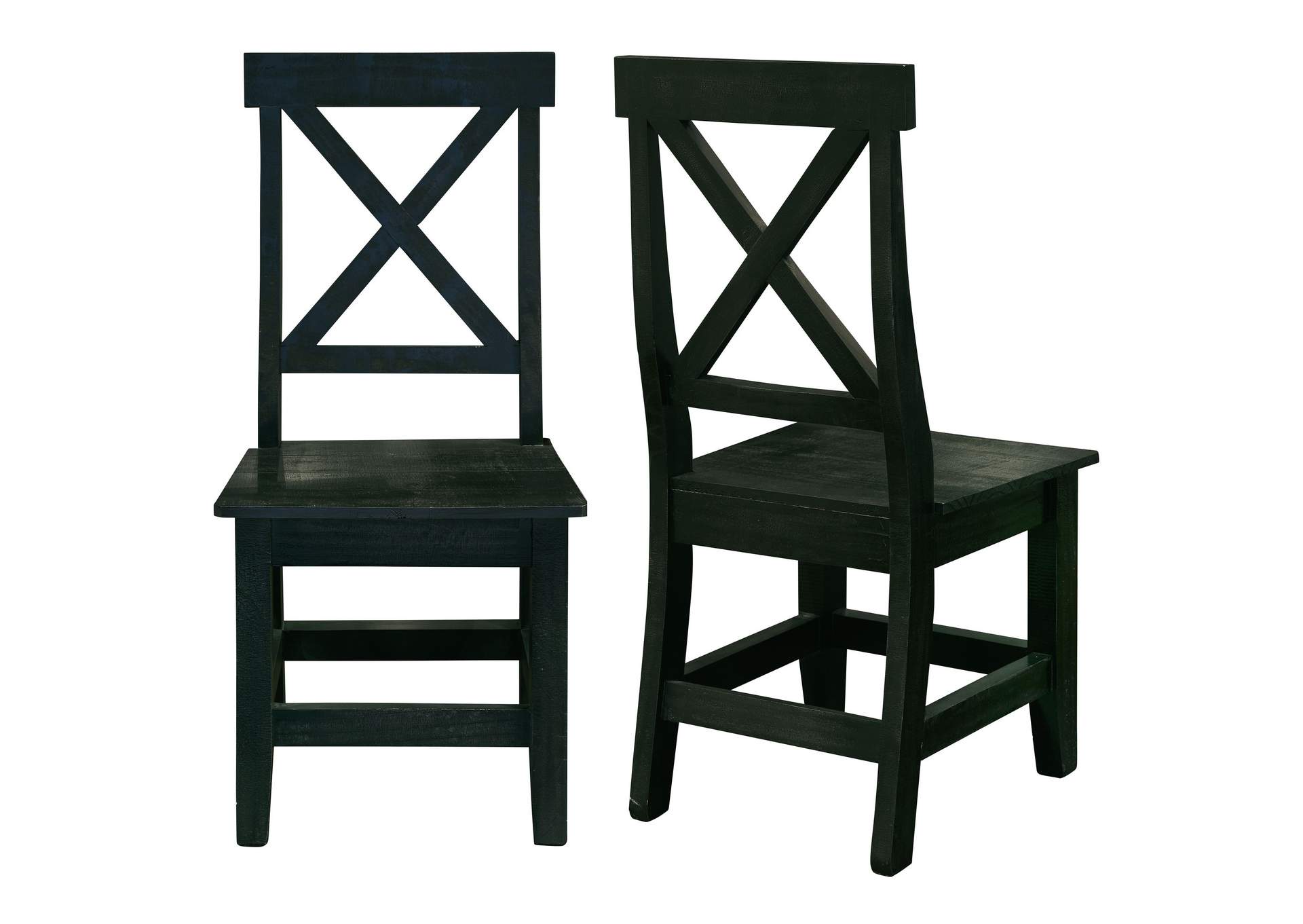 Britton Dining Charcoal - Side Chair,Elements