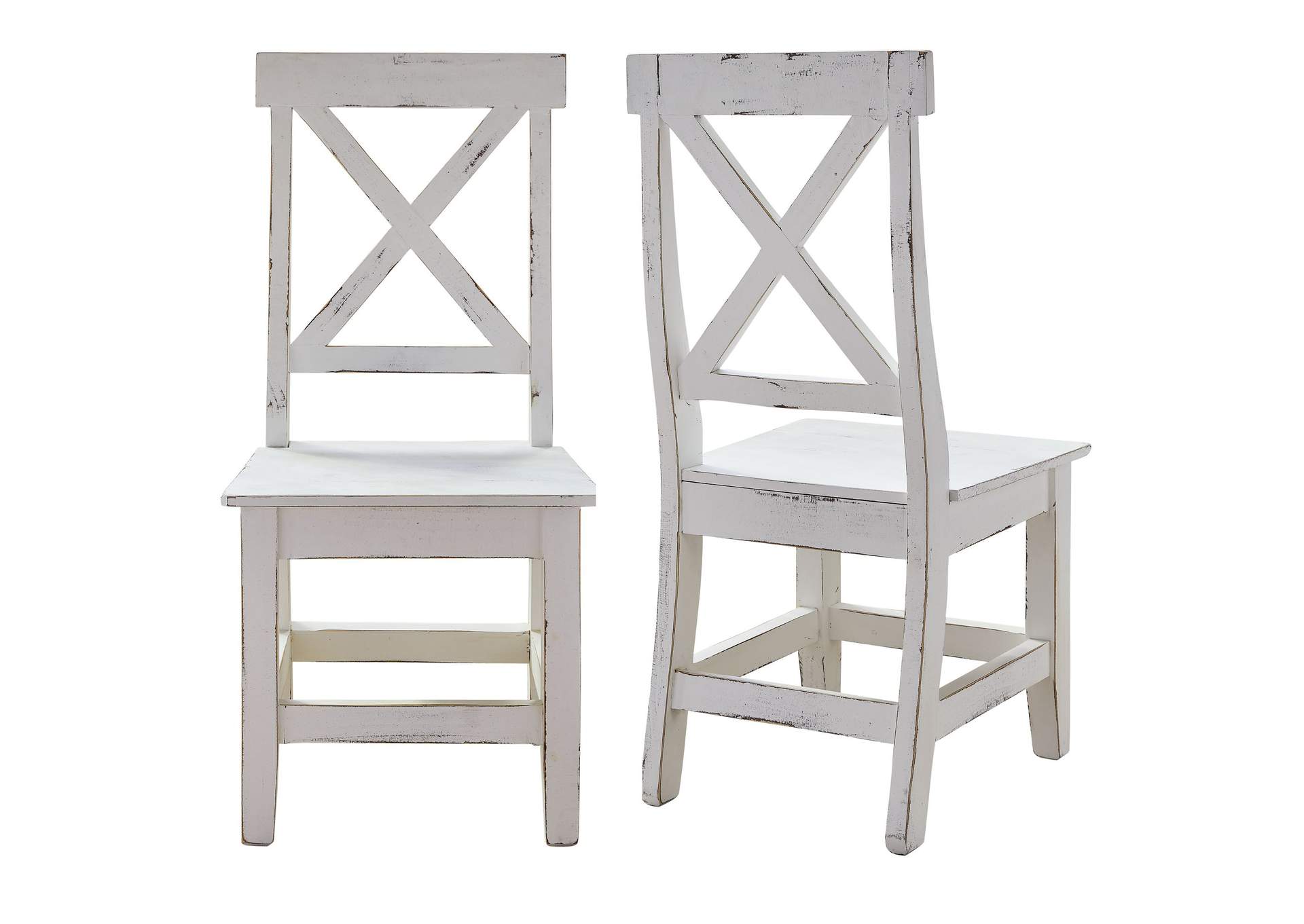 Britton Dining - White - Side Chair,Elements