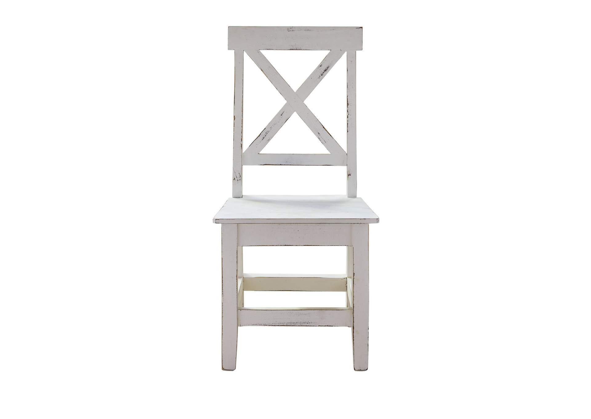 Britton Dining - White - Side Chair,Elements