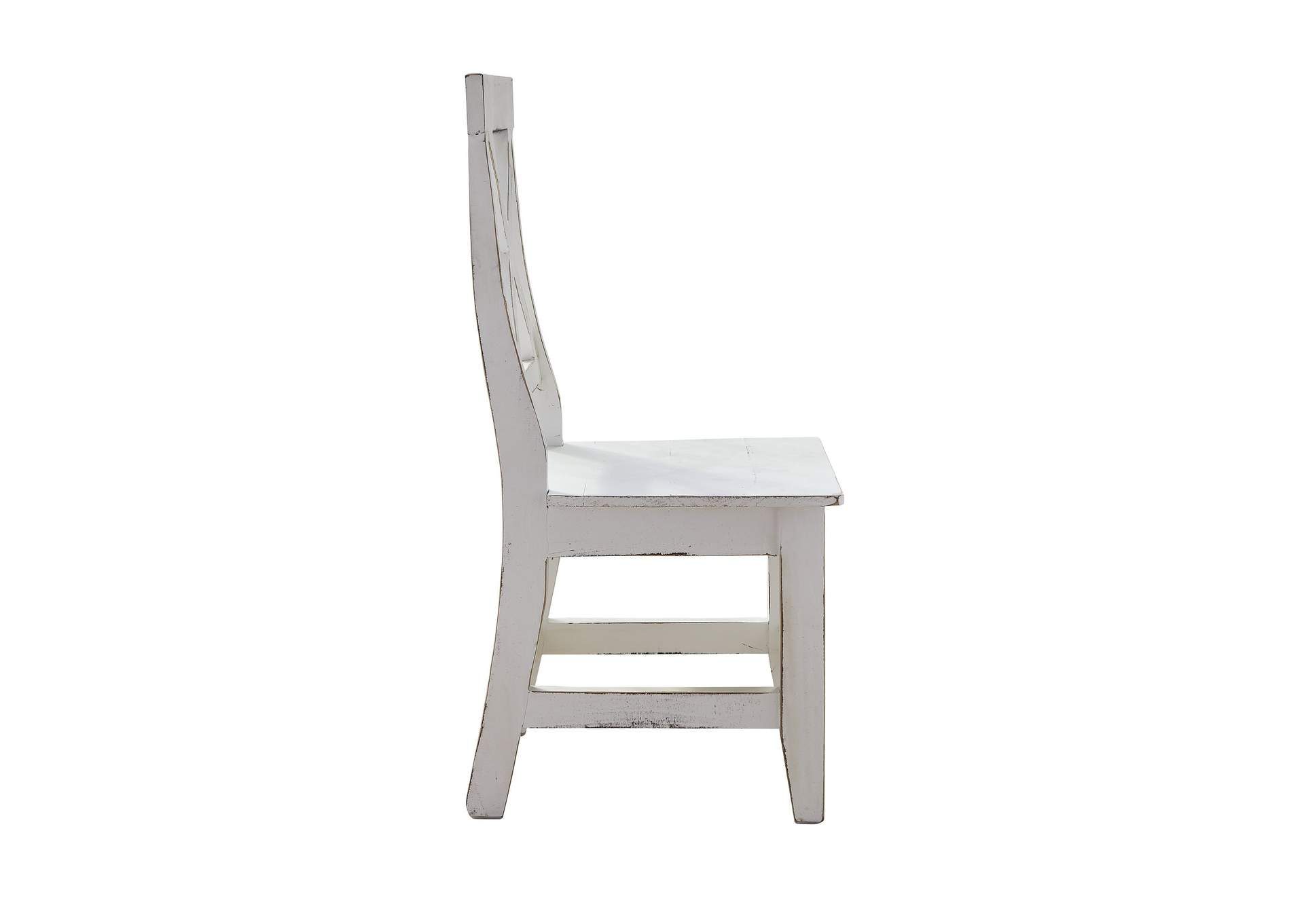 Britton Dining - White - Side Chair,Elements