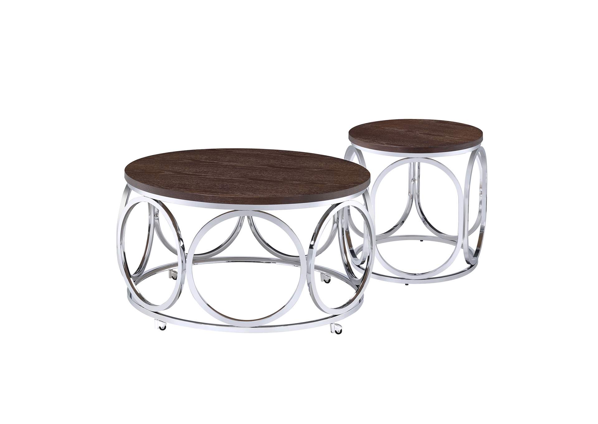 Alexis 2 Piece Occasional Table Set - Coffee Table End Table,Elements