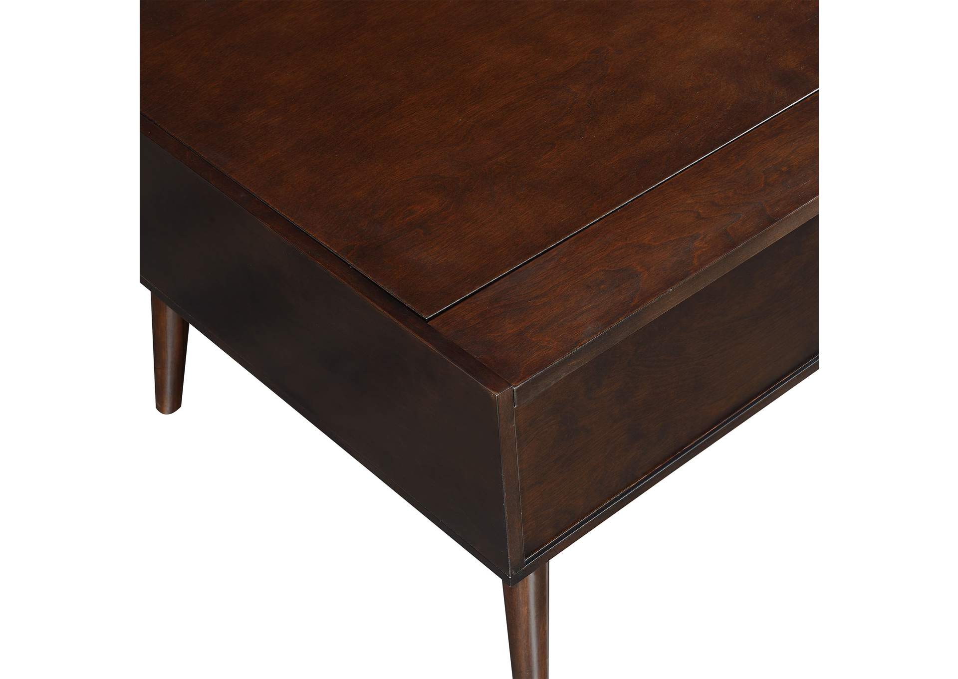 June 2 Piece Occasional Table Set In Espresso - Coffee Table End Table,Elements