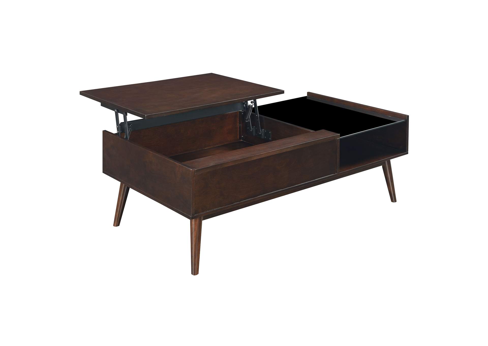 June 2 Piece Occasional Table Set In Espresso - Coffee Table End Table,Elements