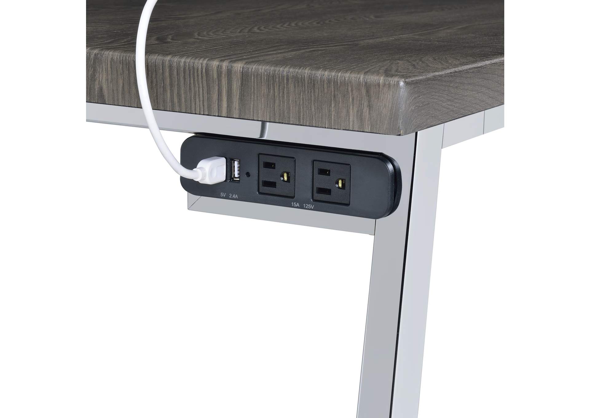 Nadia - Brown Top - 3A Bar Table Single Pack Table Three Stools,Elements
