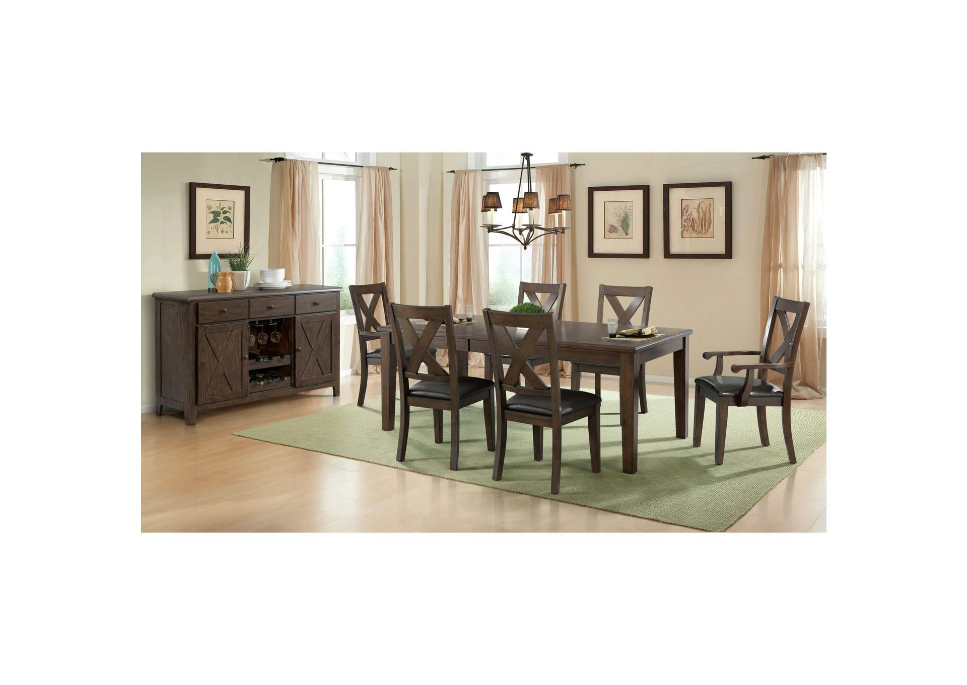 Copper Ridge Dining Arm Chair 2 Per Pack,Elements