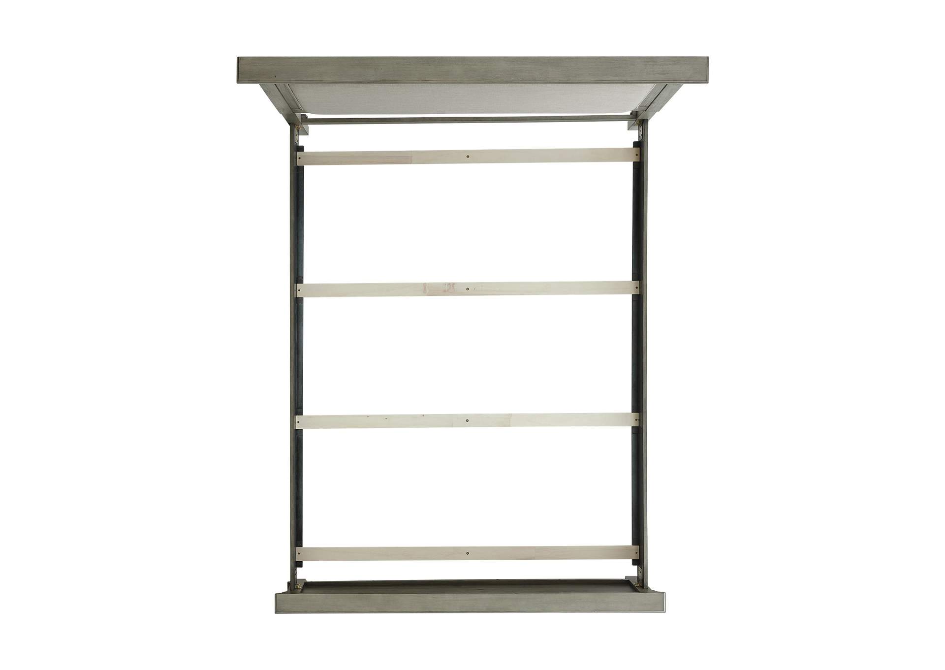 Crawford Queen Panel 5 Piece Bedroom Set In Grey,Elements