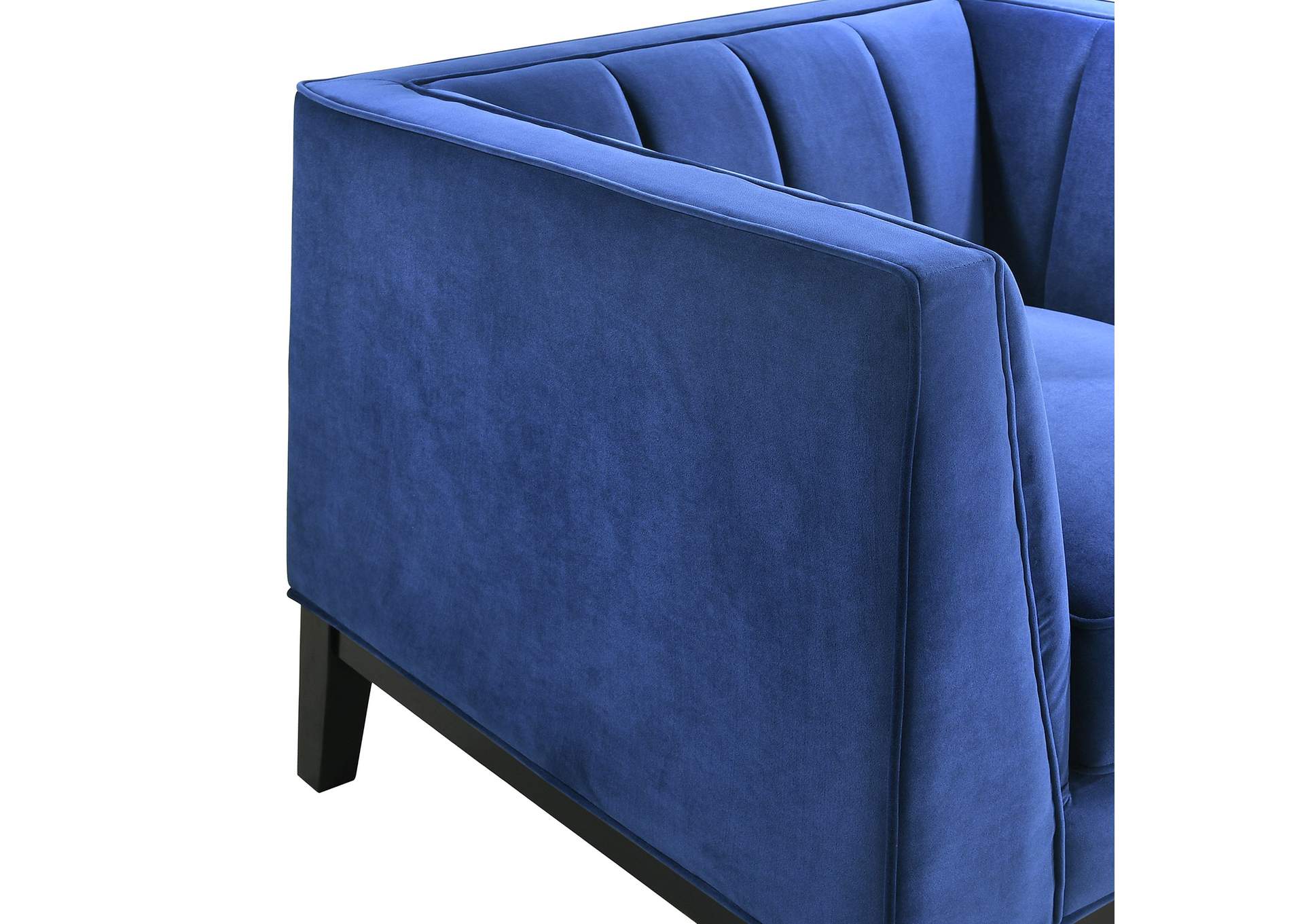 Calais Chair In Marine Dark Blue,Elements