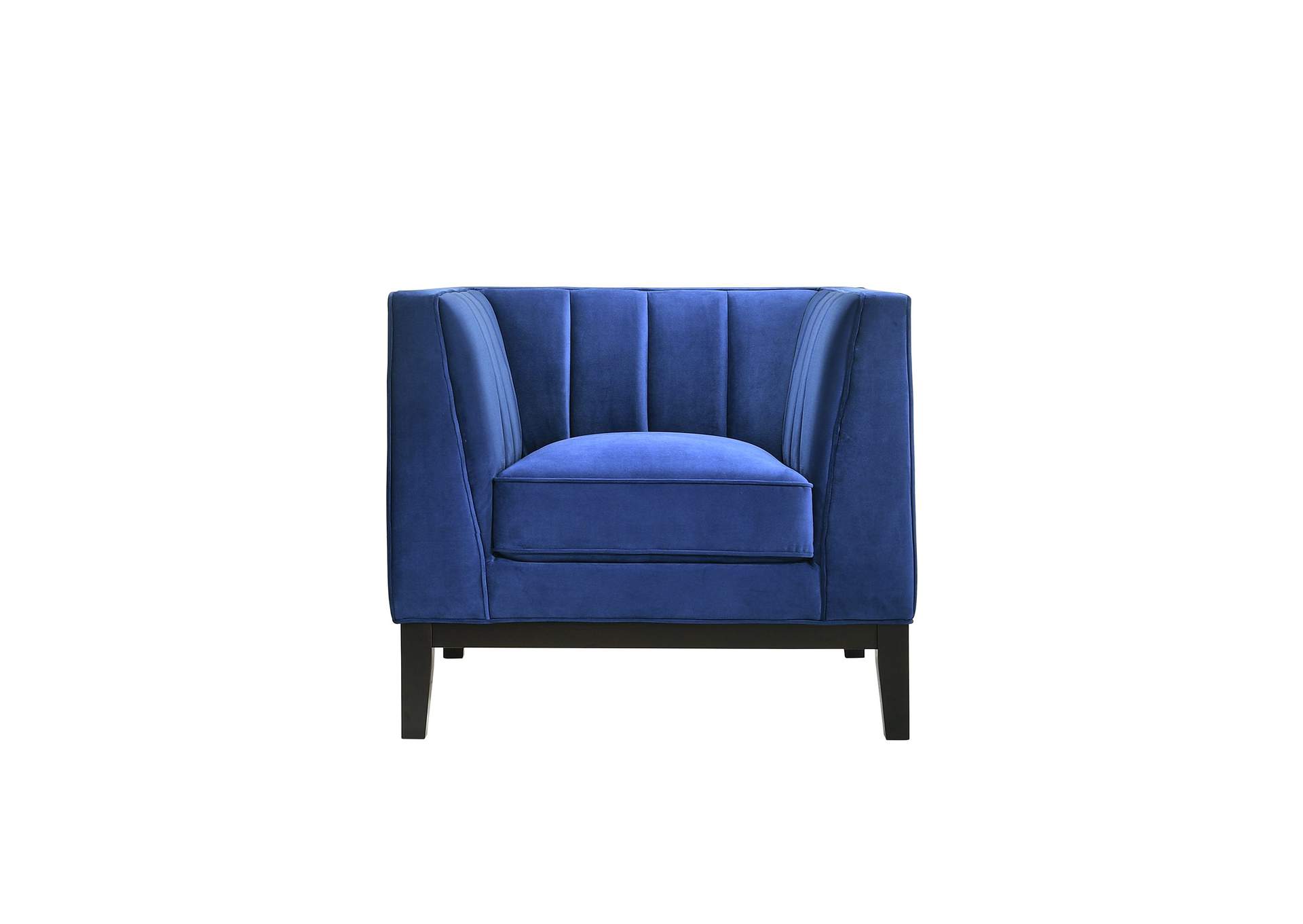 Calais Chair In Marine Dark Blue,Elements