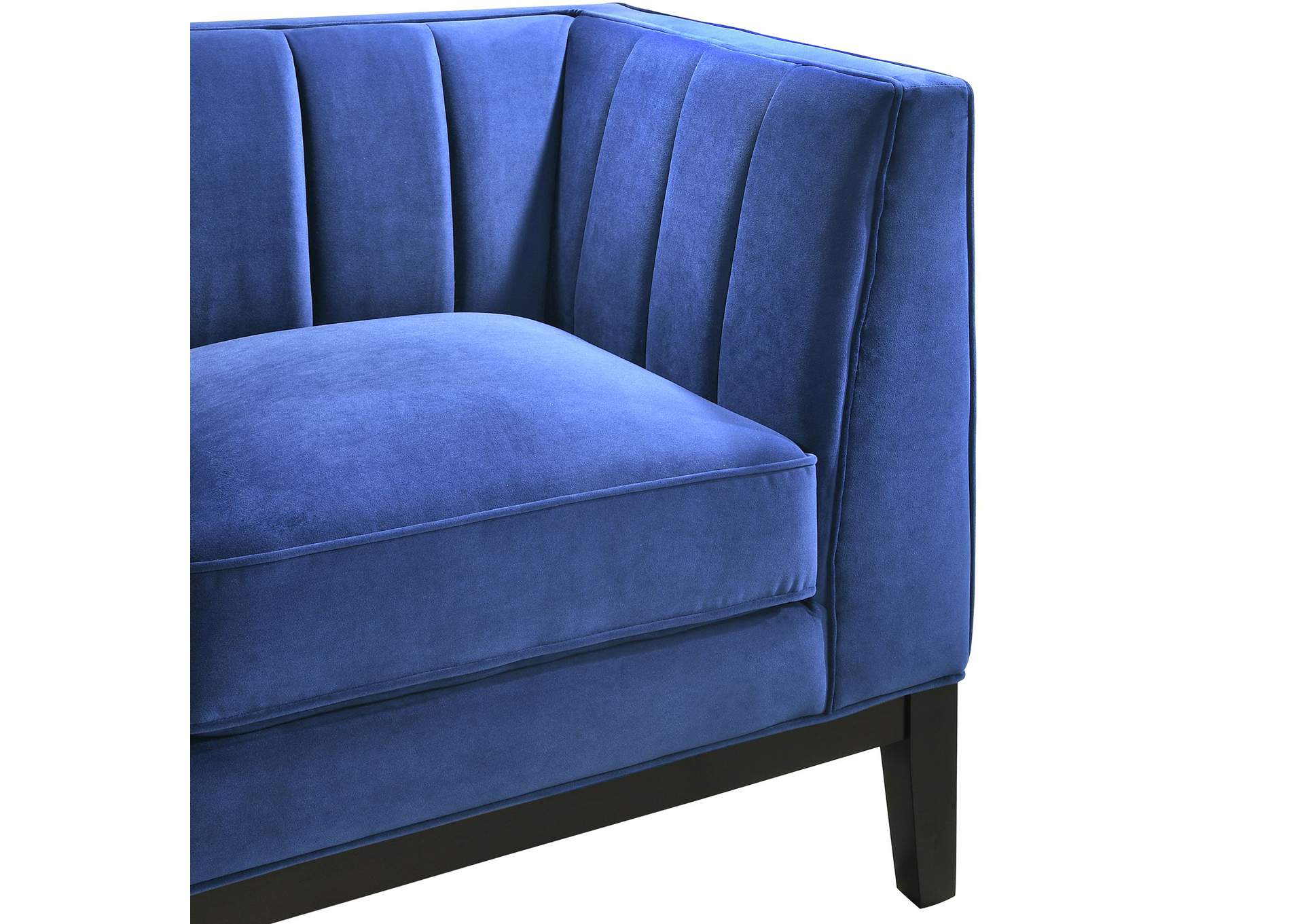 Calais Sofa In Marine Dark Blue,Elements